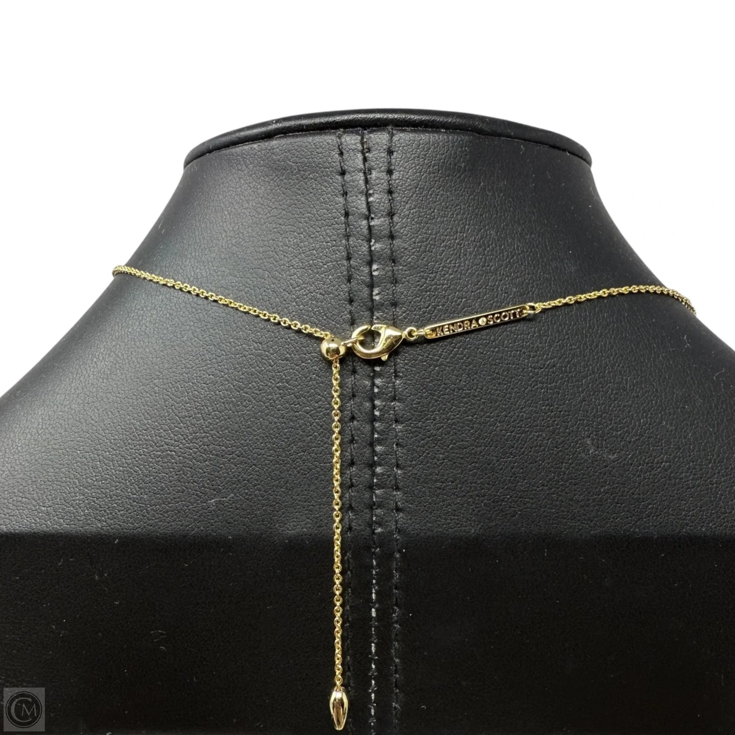 Elisa 14k Gold Plated Over Brass Open Frame Necklace By Kendra Scott