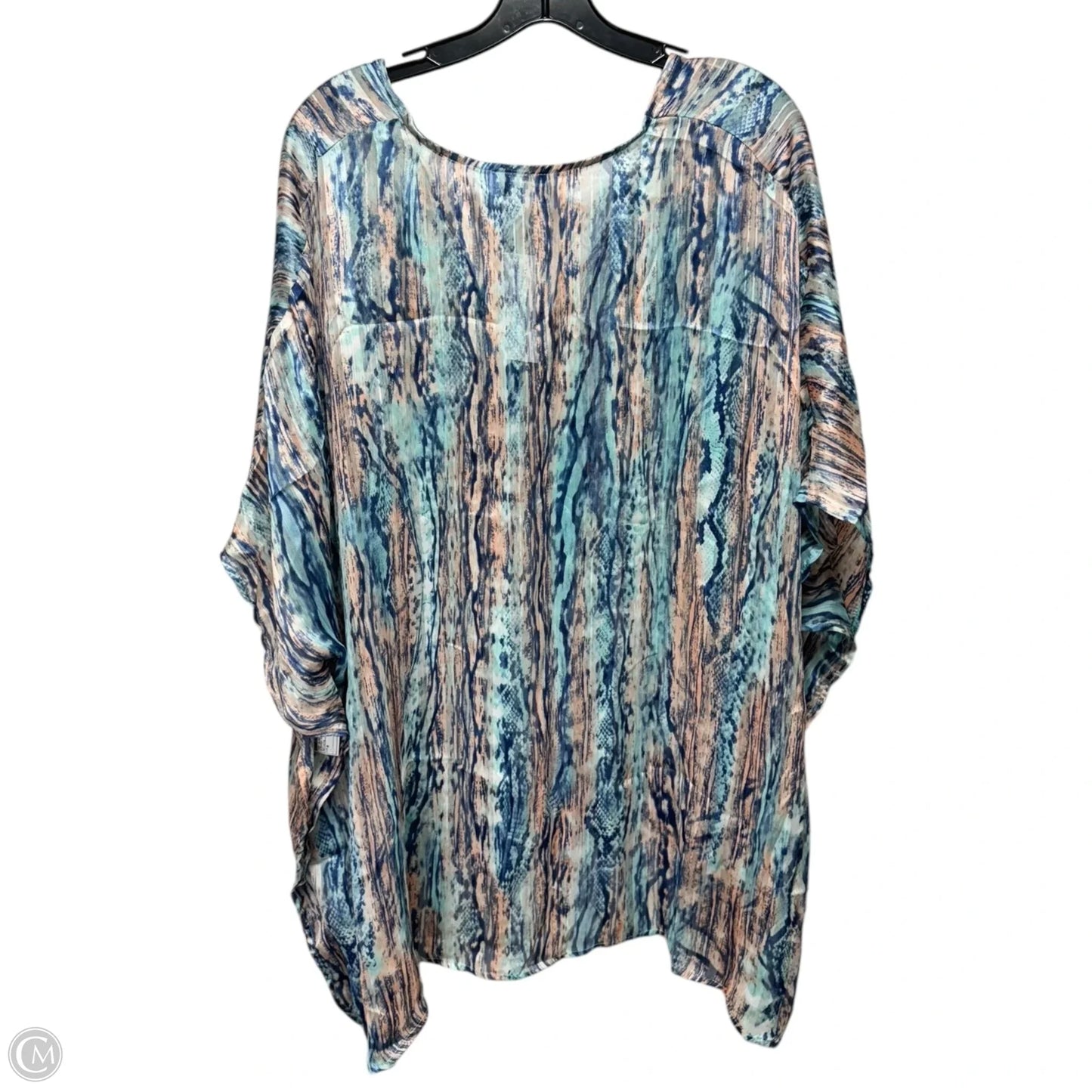 Top Sleeveless By Adrienne In Striped Pattern, Size: M