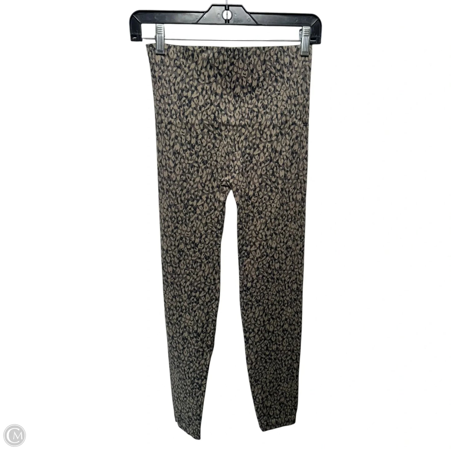 Athletic Leggings By Spanx In Animal Print, Size: L
