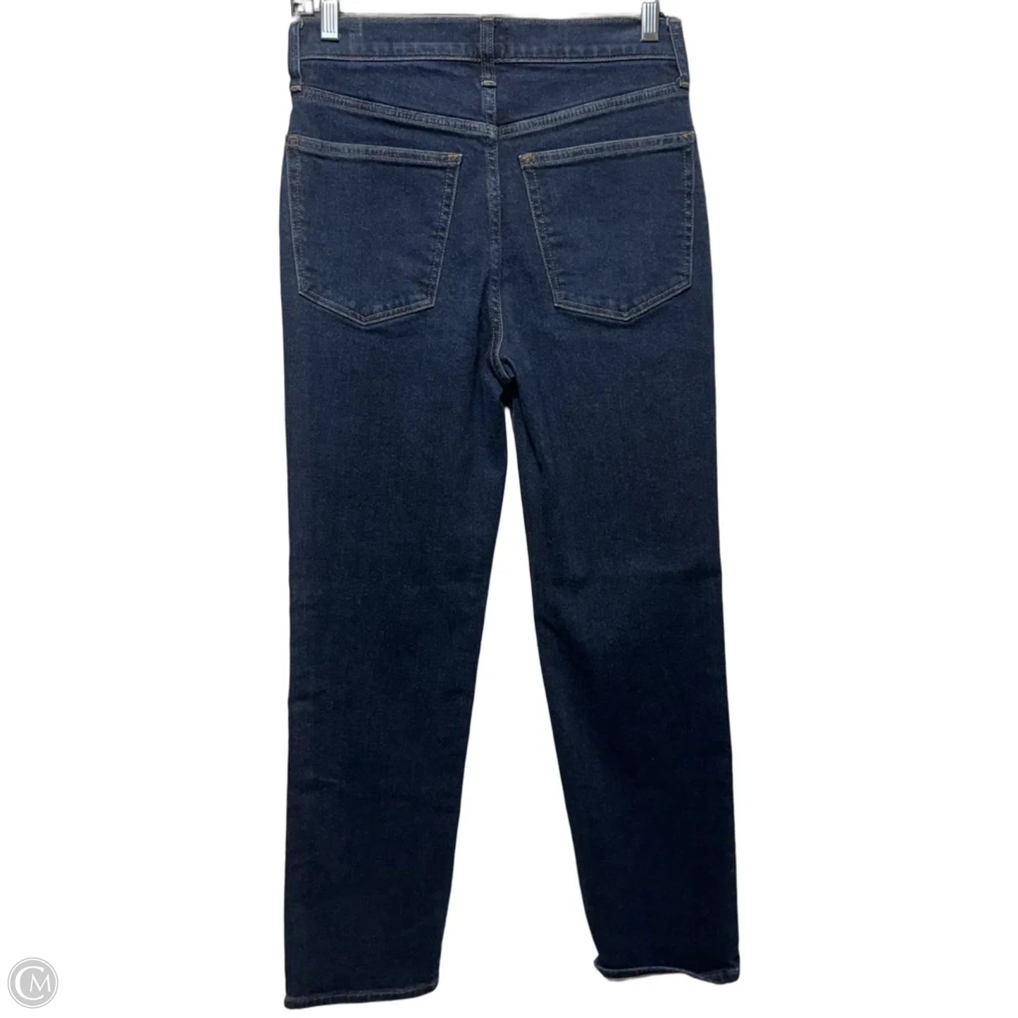 Jeans Straight By J. Crew In Blue Denim, Size: 4