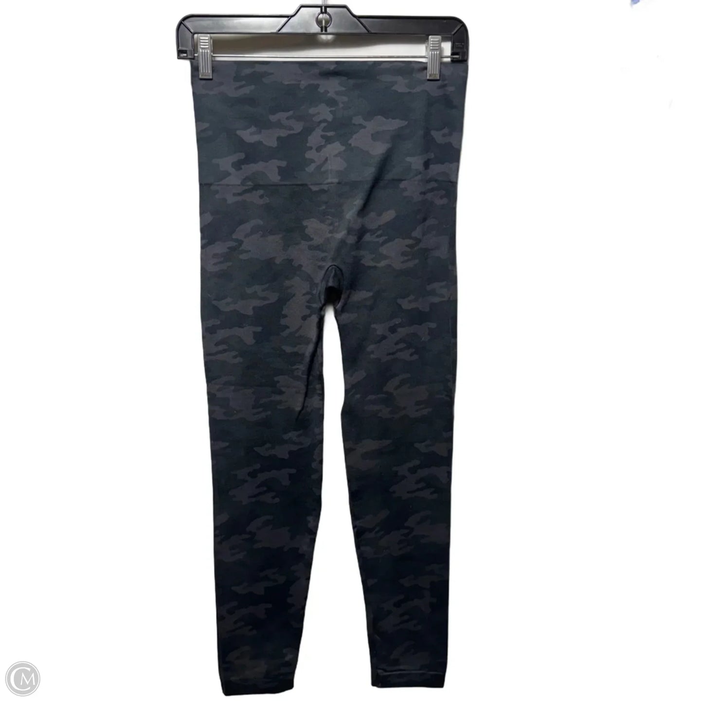 Athletic Leggings By Spanx In Camouflage Print, Size: L