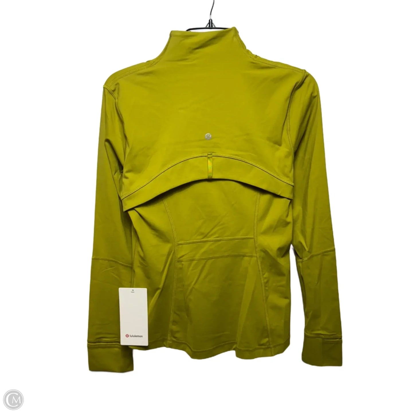 Define Athletic Jacket By Lululemon In Chartreuse, Size: 10