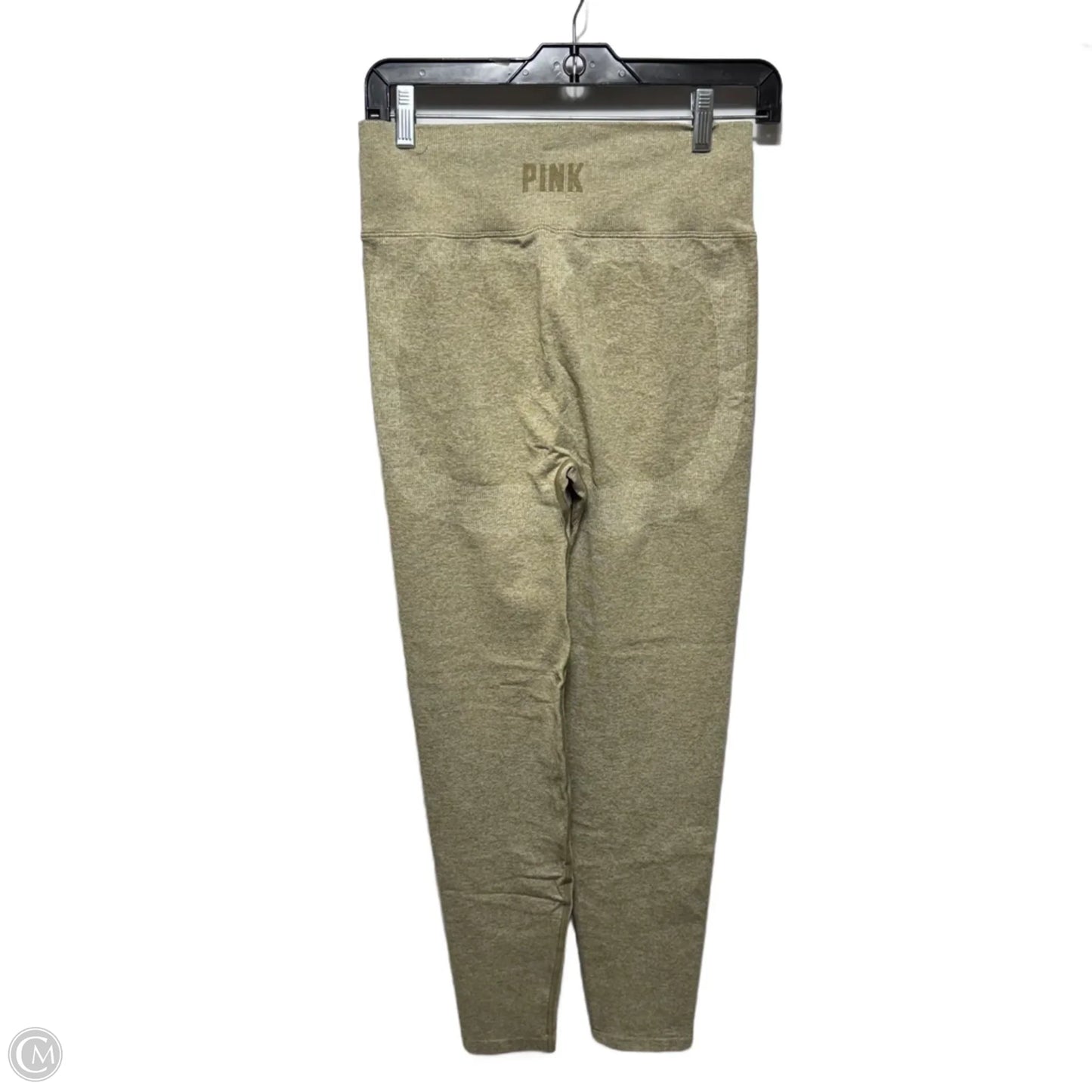 Athletic Leggings By Pink In Green, Size: L