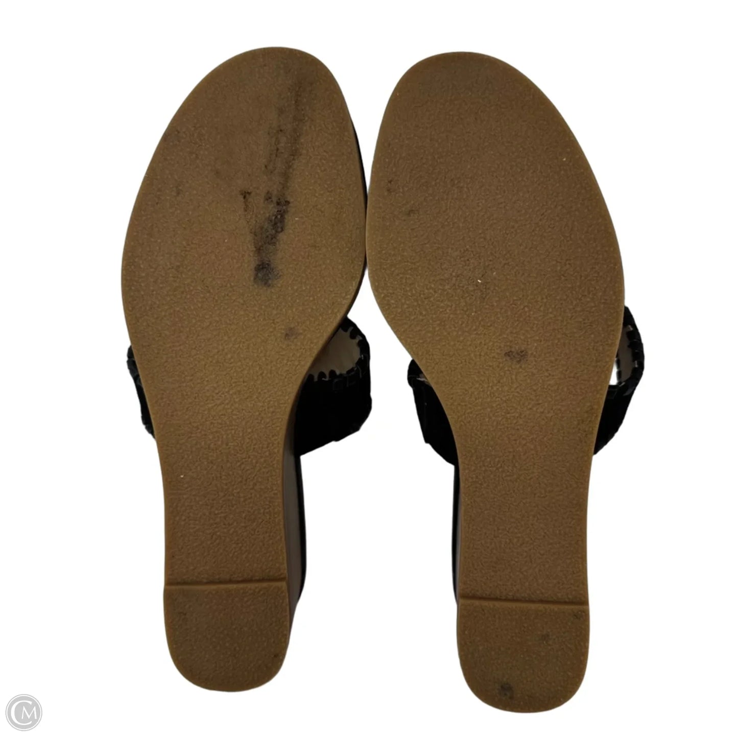 Sandals Heels Block By Jack Rogers In Black, Size: 8