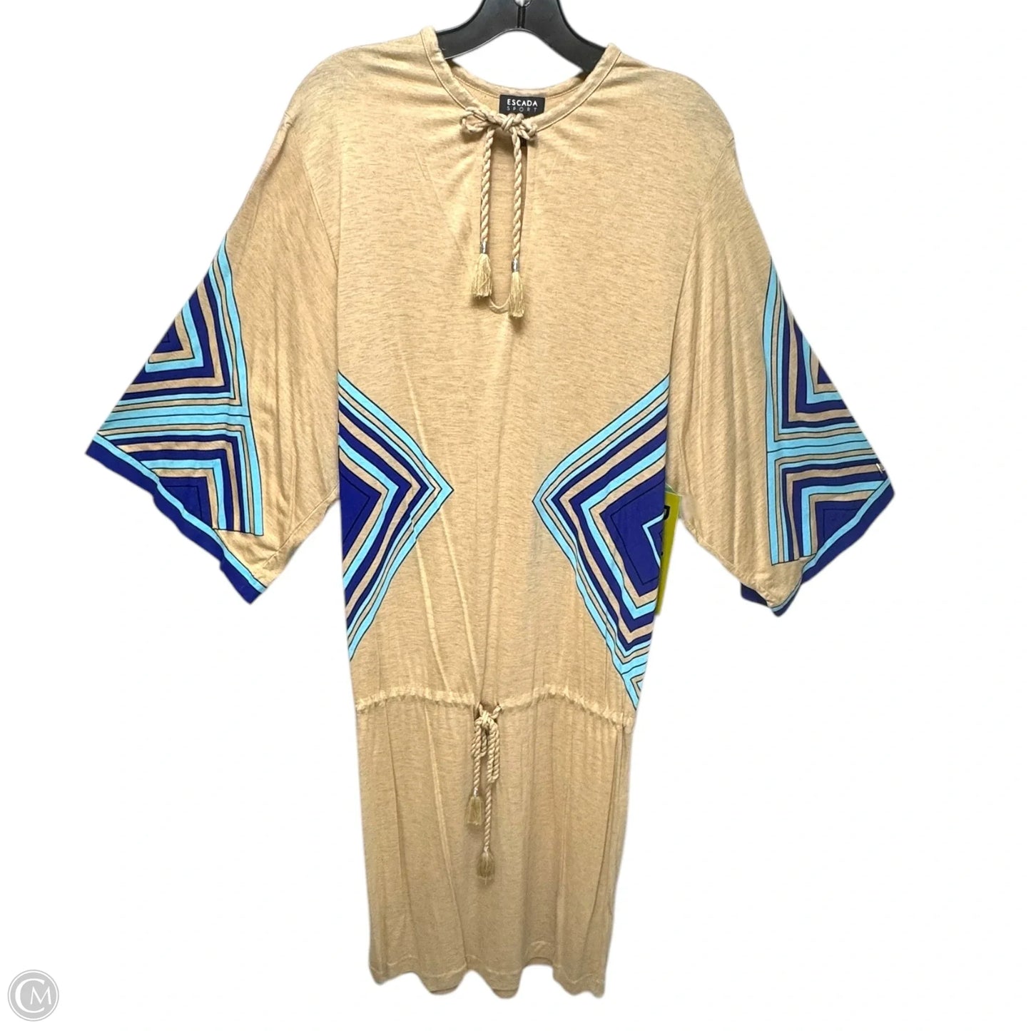 Swimwear Cover-up Designer By Escada In Multi-colored, Size: 8