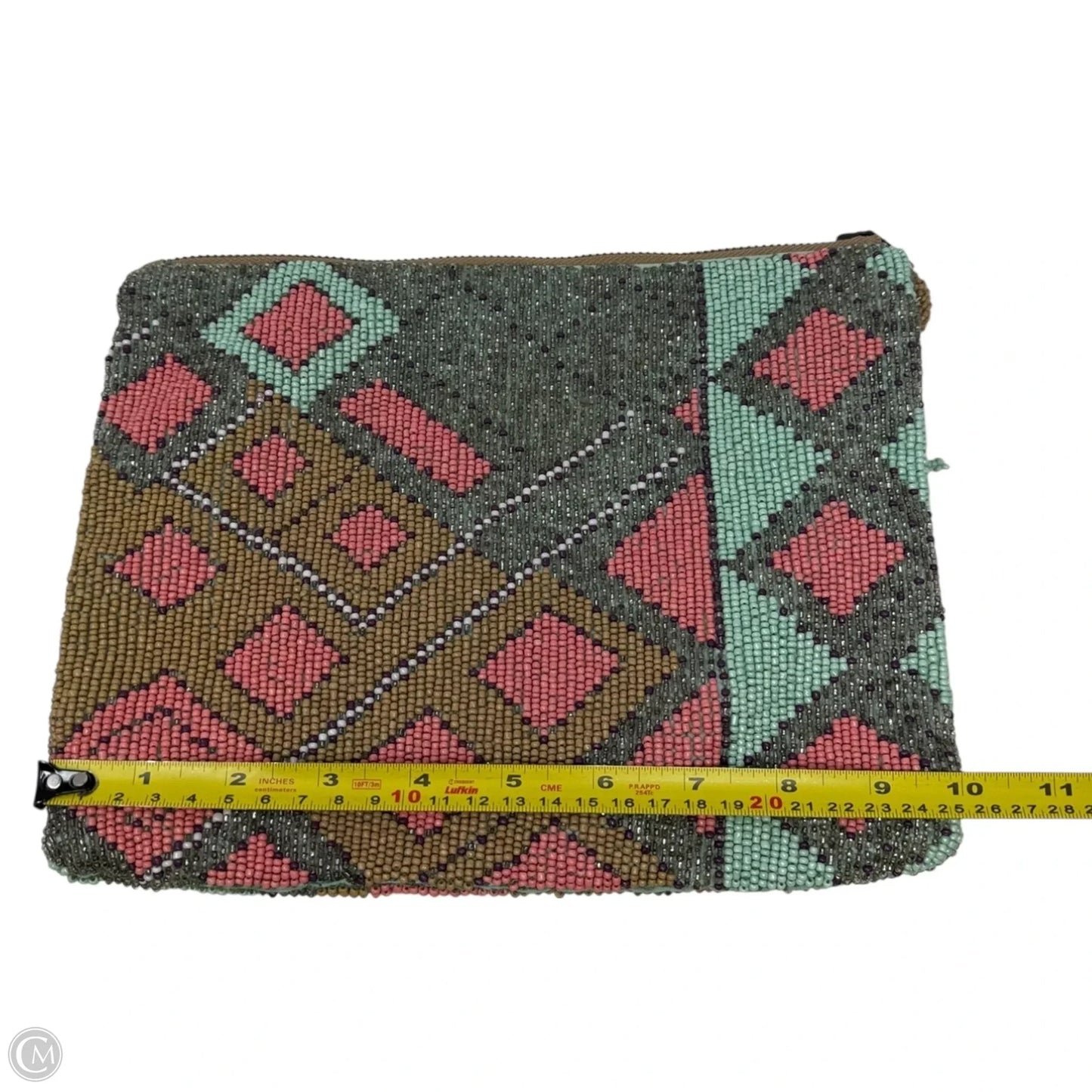 Beaded Clutch By Jasper & Jeera, Size: Medium