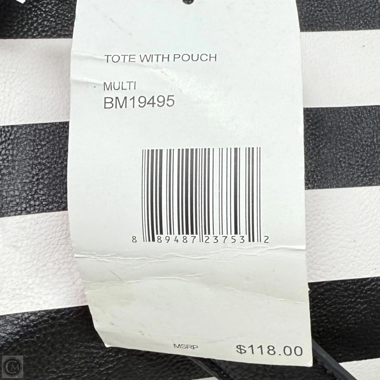 Island Tote With Pouch By Betsey Johnson, Size: Medium