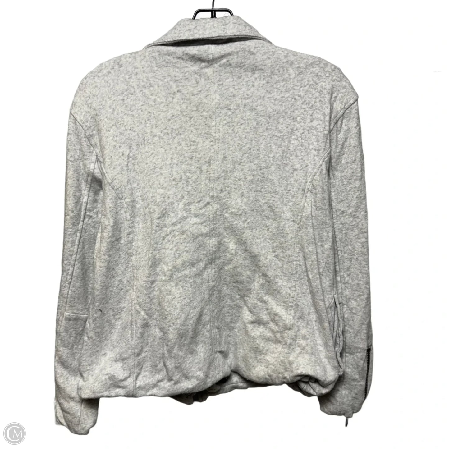 Jacket Moto By Chaser In Grey, Size: S