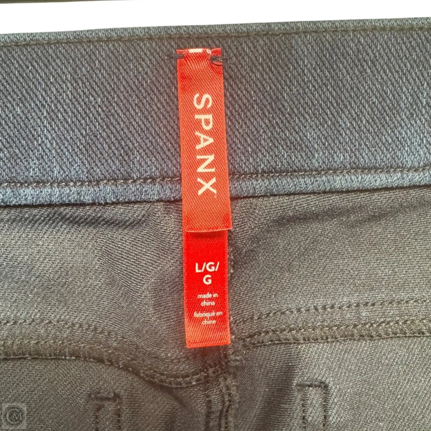 Jeans Jeggings By Spanx In Blue Denim, Size: L