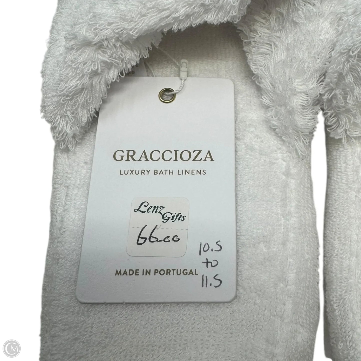 Egoist Slippers By Graccioza In White, Size: 10.5