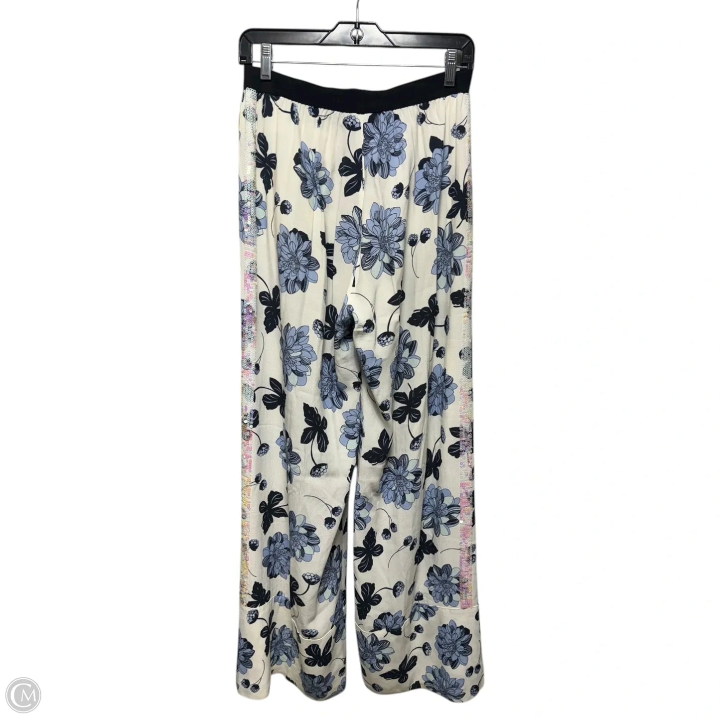 Pants Lounge By Twin-Set In Blue, Size: L