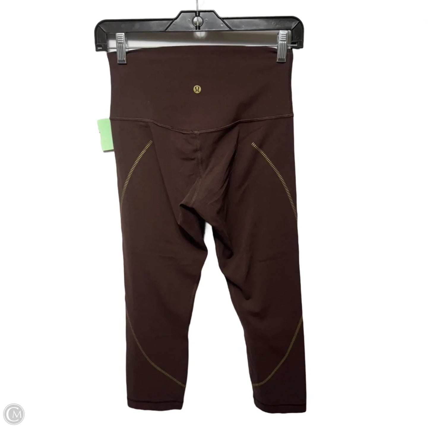 Athletic Leggings Capris By Lululemon In Brown, Size: 6