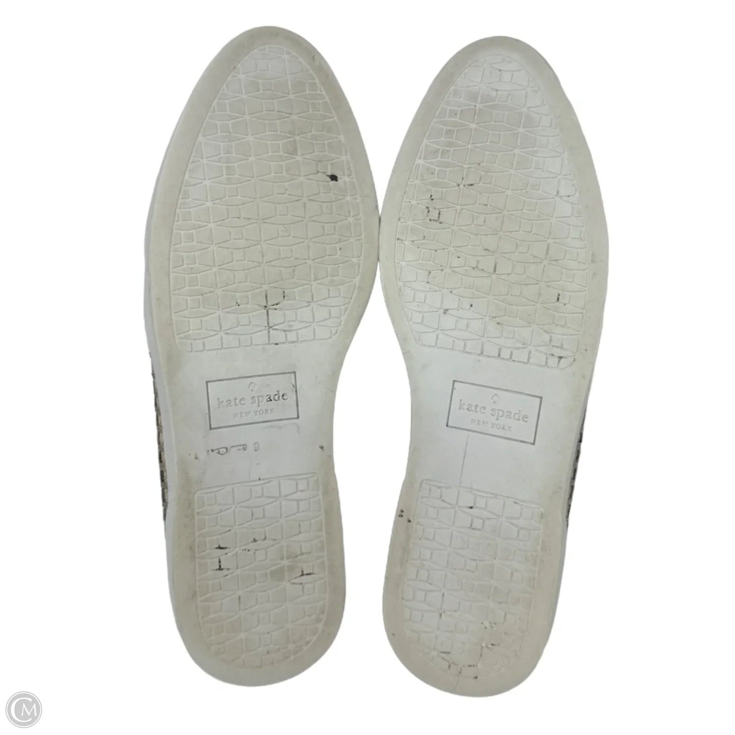 Cory Denim Slip-On Sneakers Designer By Kate Spade In Blue Denim, Size: 9