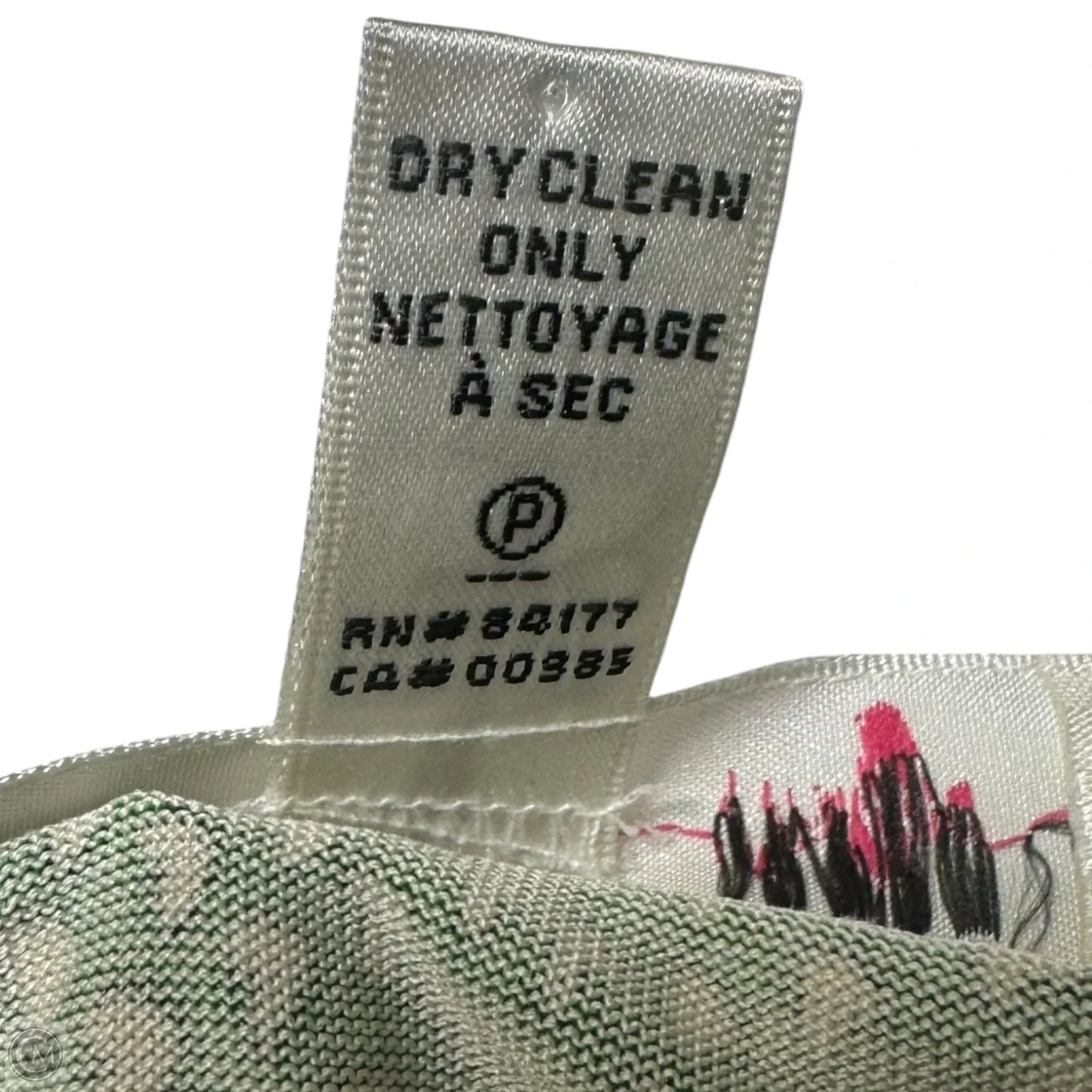 Silk Top Short Sleeve Designer By Diane Von Furstenberg In Green, Size: 0