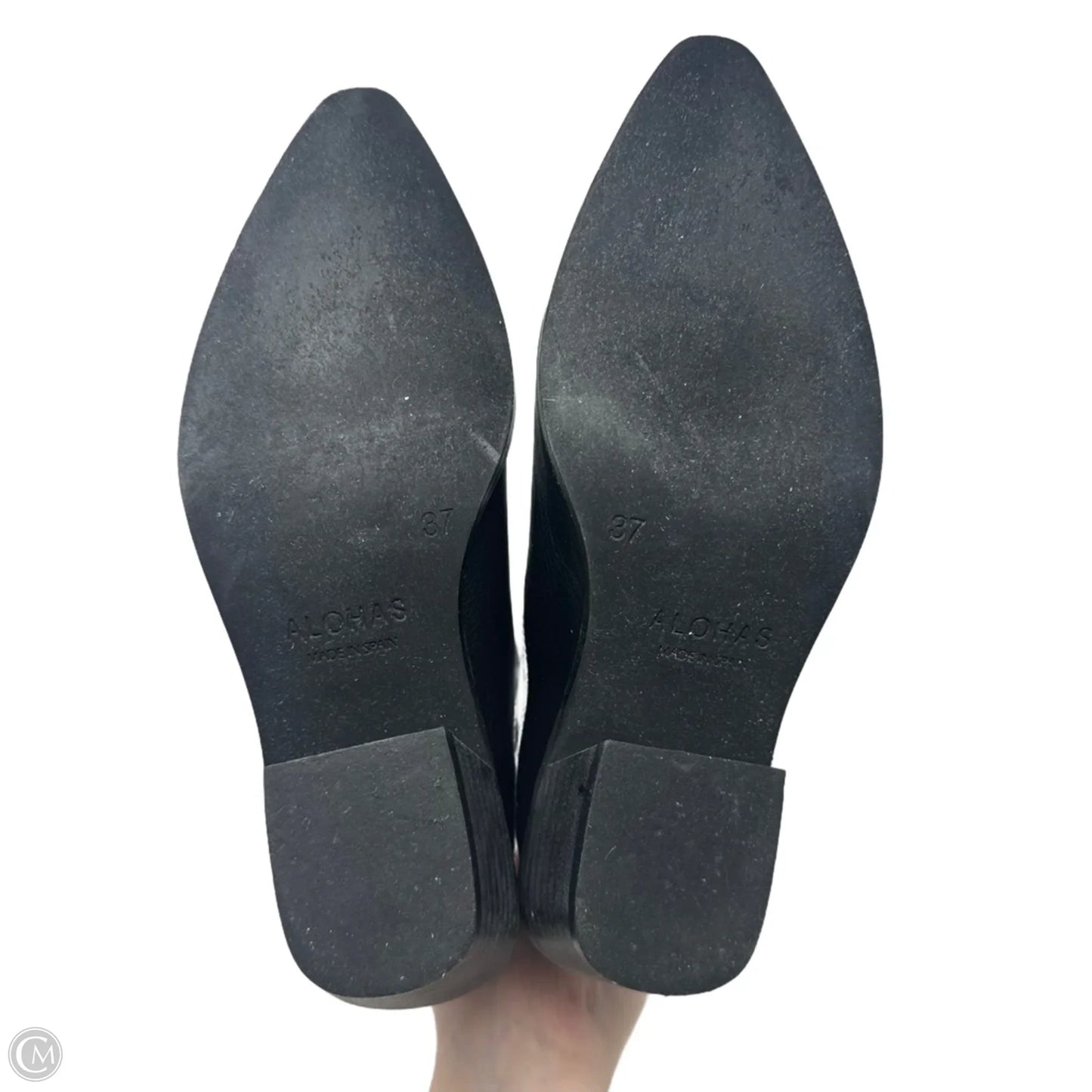 Mount Dallas Boots Western By Alohas In Black & White, Size: 7