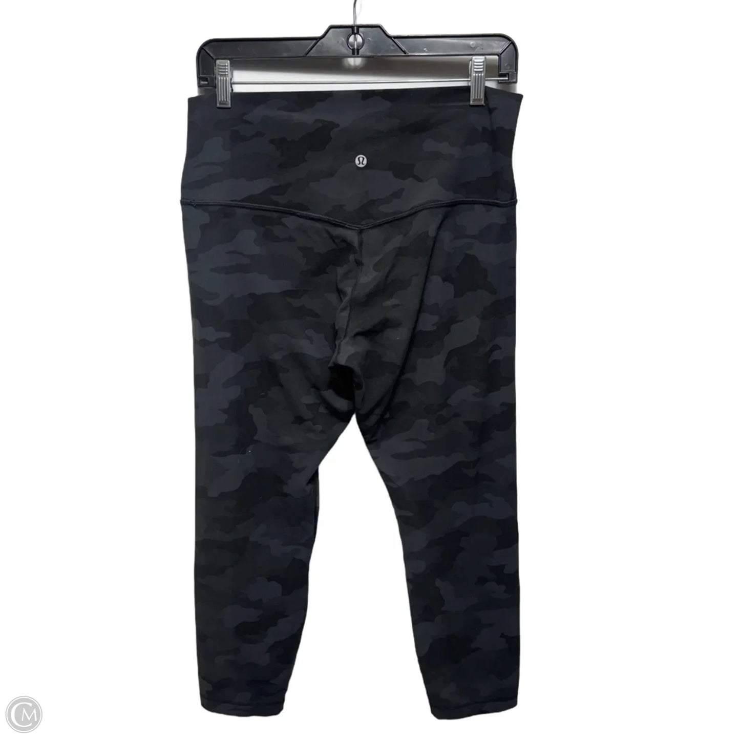 Athletic Leggings Capris By Lululemon In Camouflage Print, Size: 12