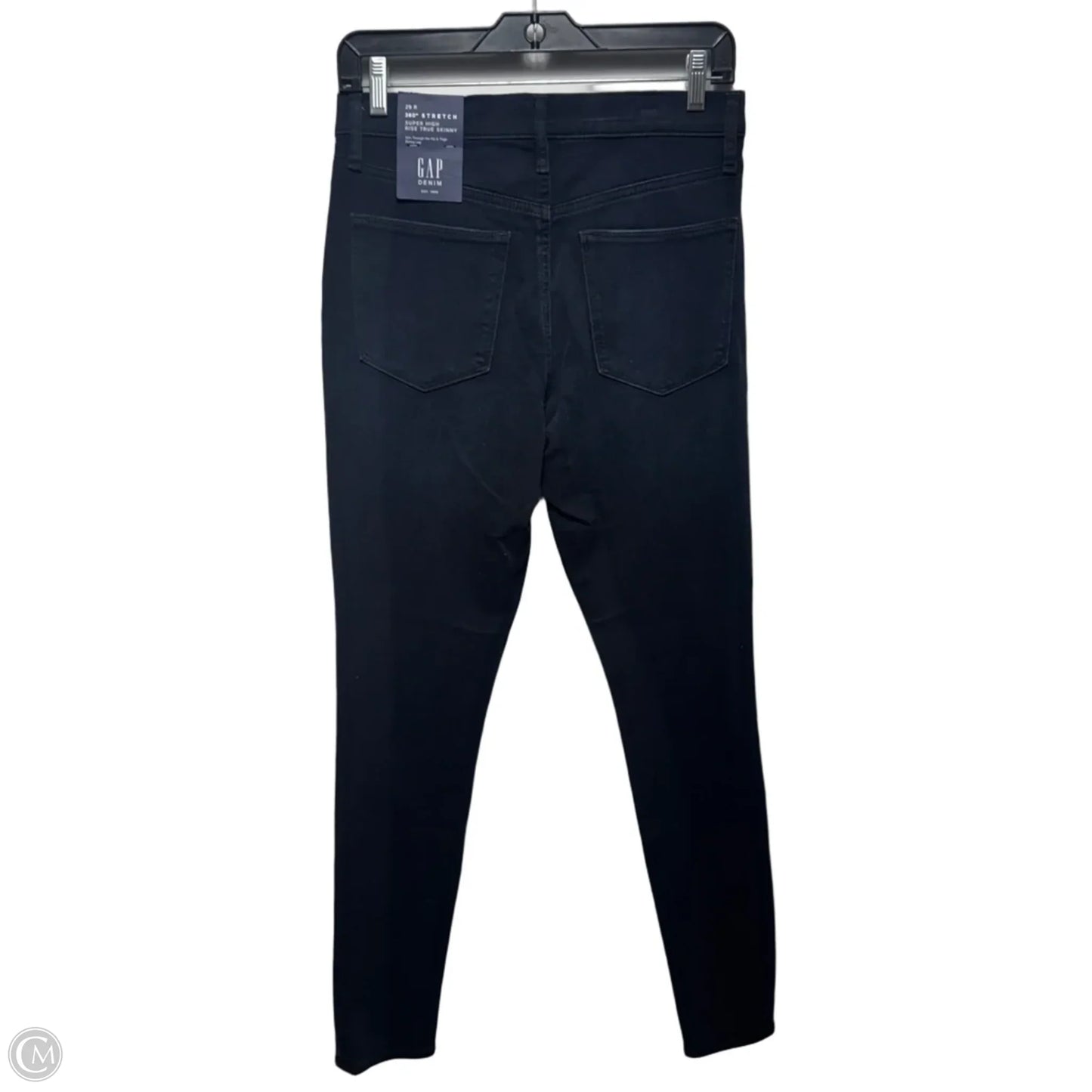 Super High Rise Skinny Jeans By Gap In Blue Denim, Size: 8/29