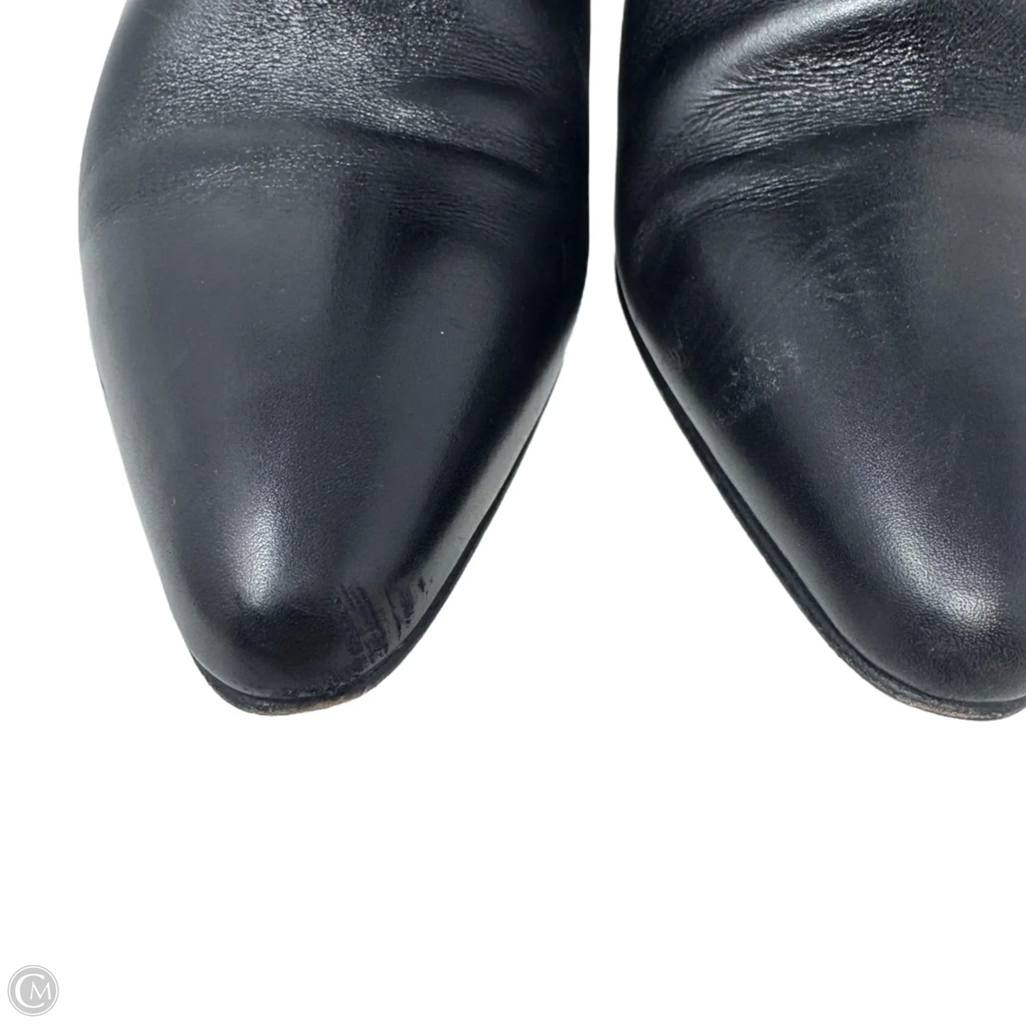 Boots Ankle Heels By Bally In Black, Size: 8.5