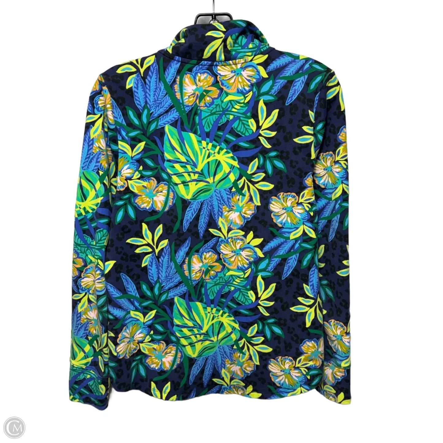 Leona UPF 50+ Zip-Up Jacket Designer By Lilly Pulitzer In Multi The Hottest Spot, Size: S