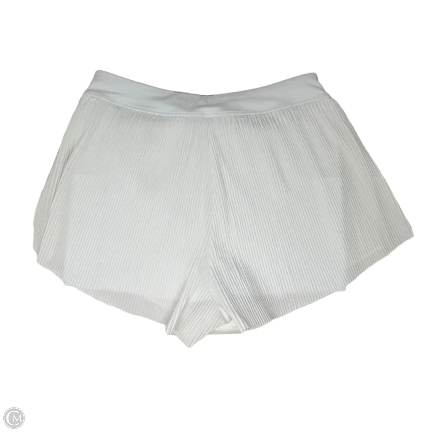 Athletic Light Stream Easy Flow Shorts By 90 By Reflex In White, Size: Xl