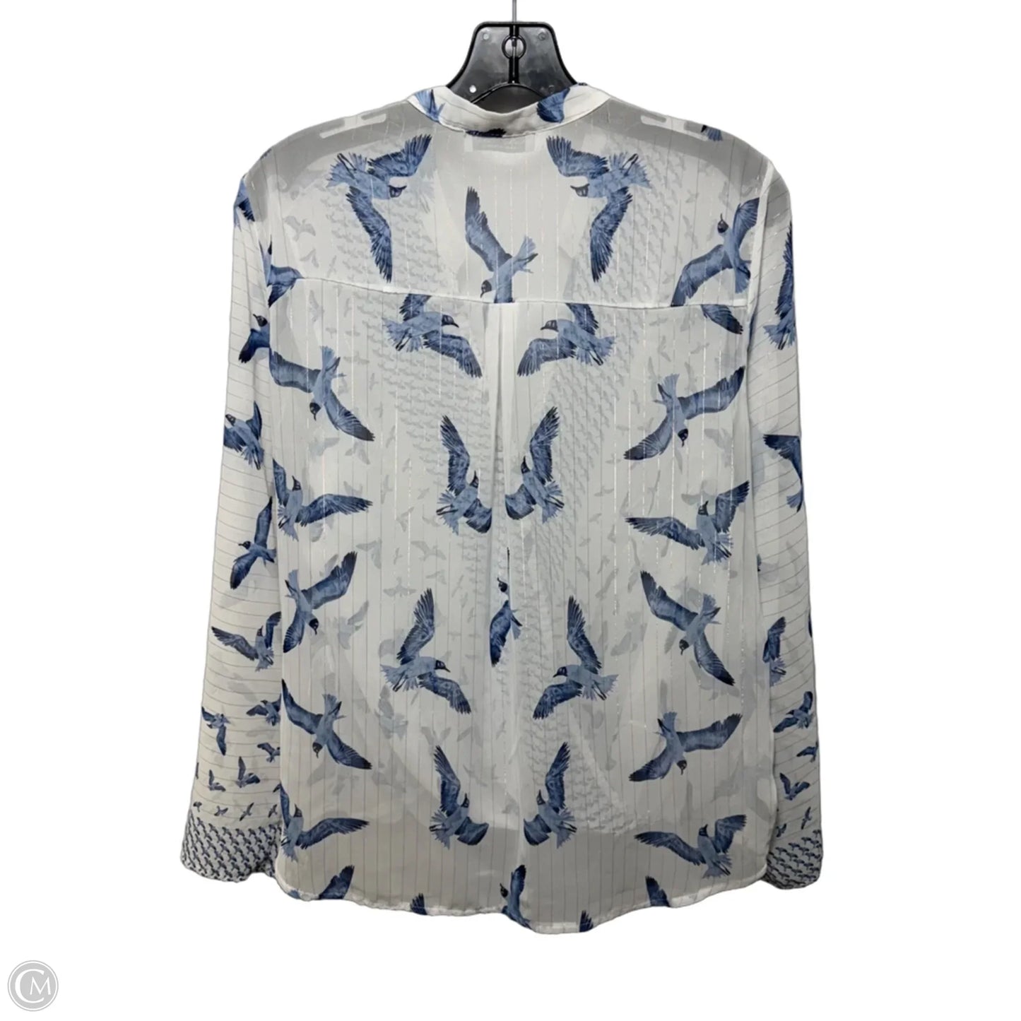 Top Long Sleeve By Casting In Animal Print, Size: Xl