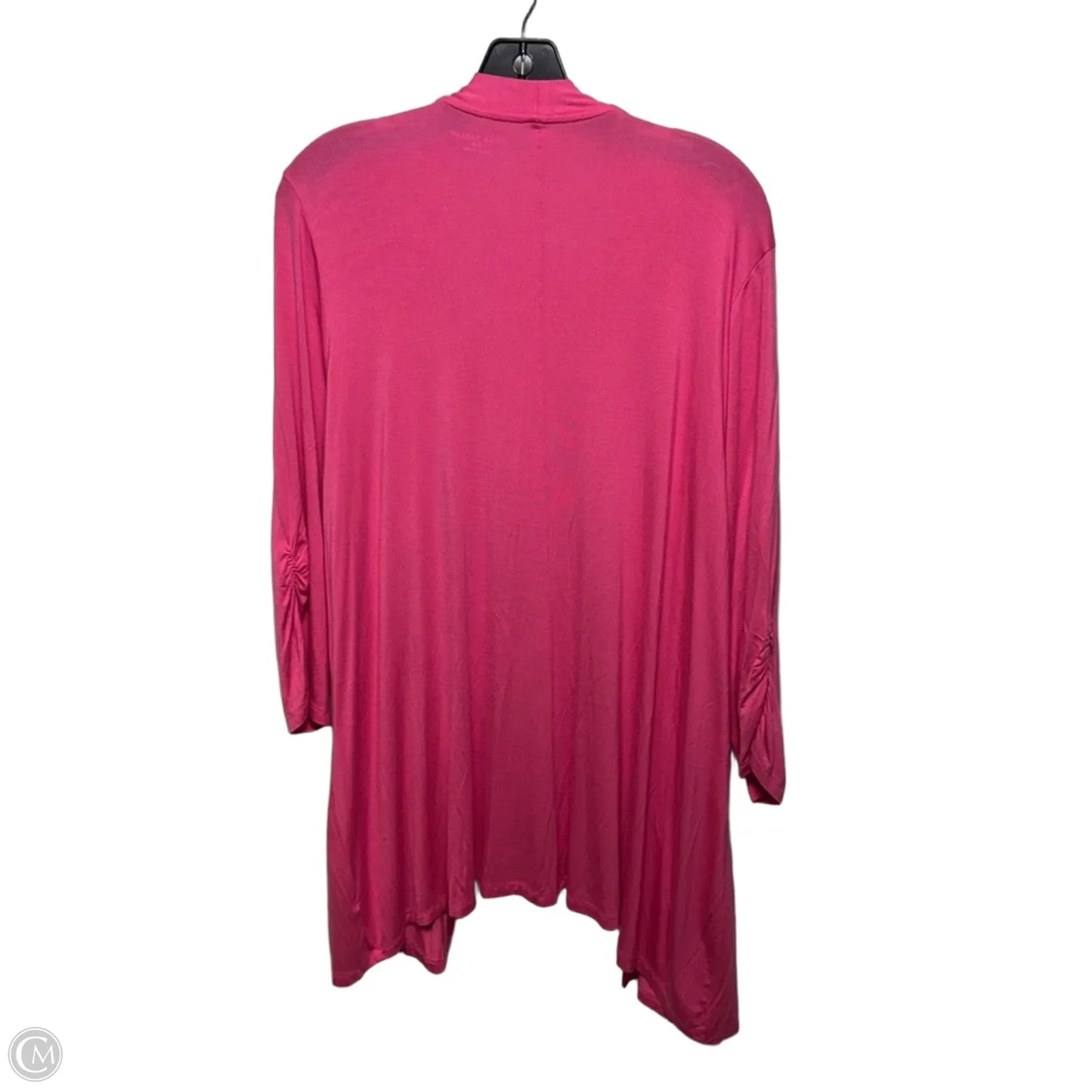 Sweater Cardigan By Lane Bryant In Pink, Size: 26/28