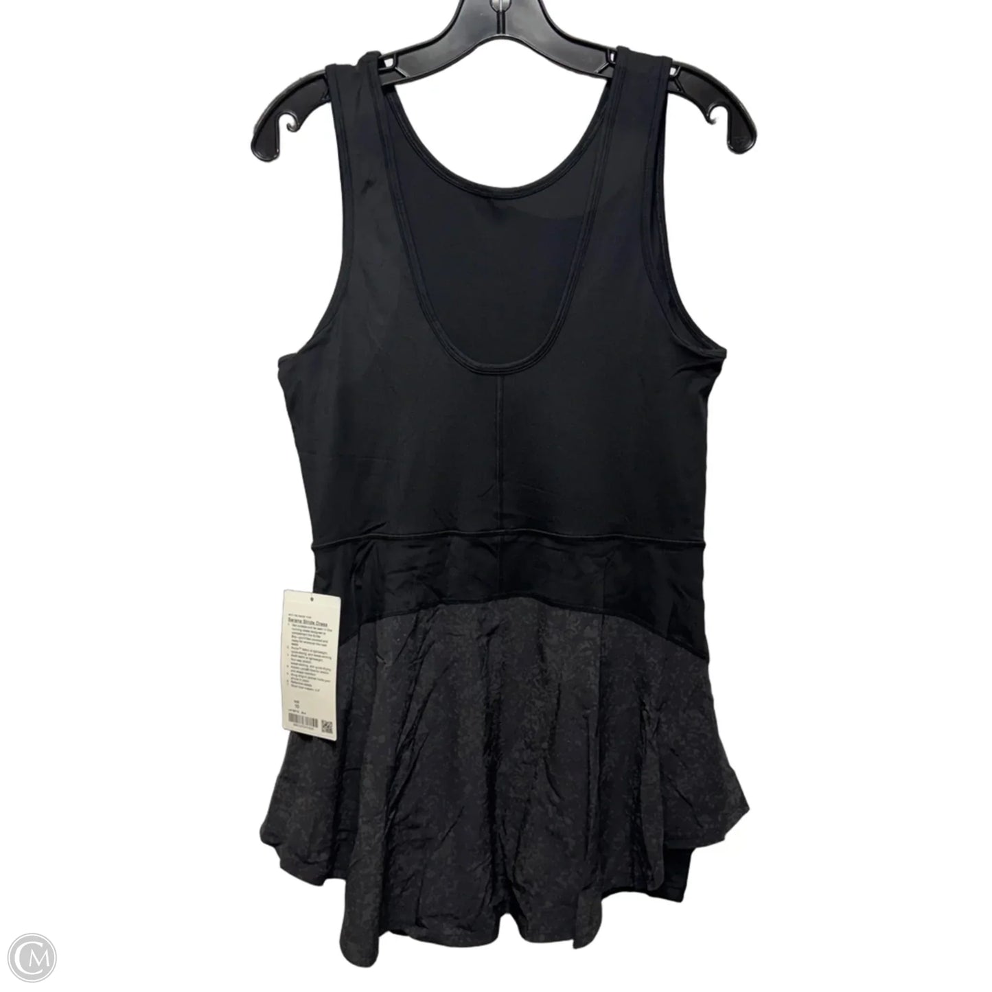 Serene Stride Athletic Dress By Lululemon In Black, Size: 10