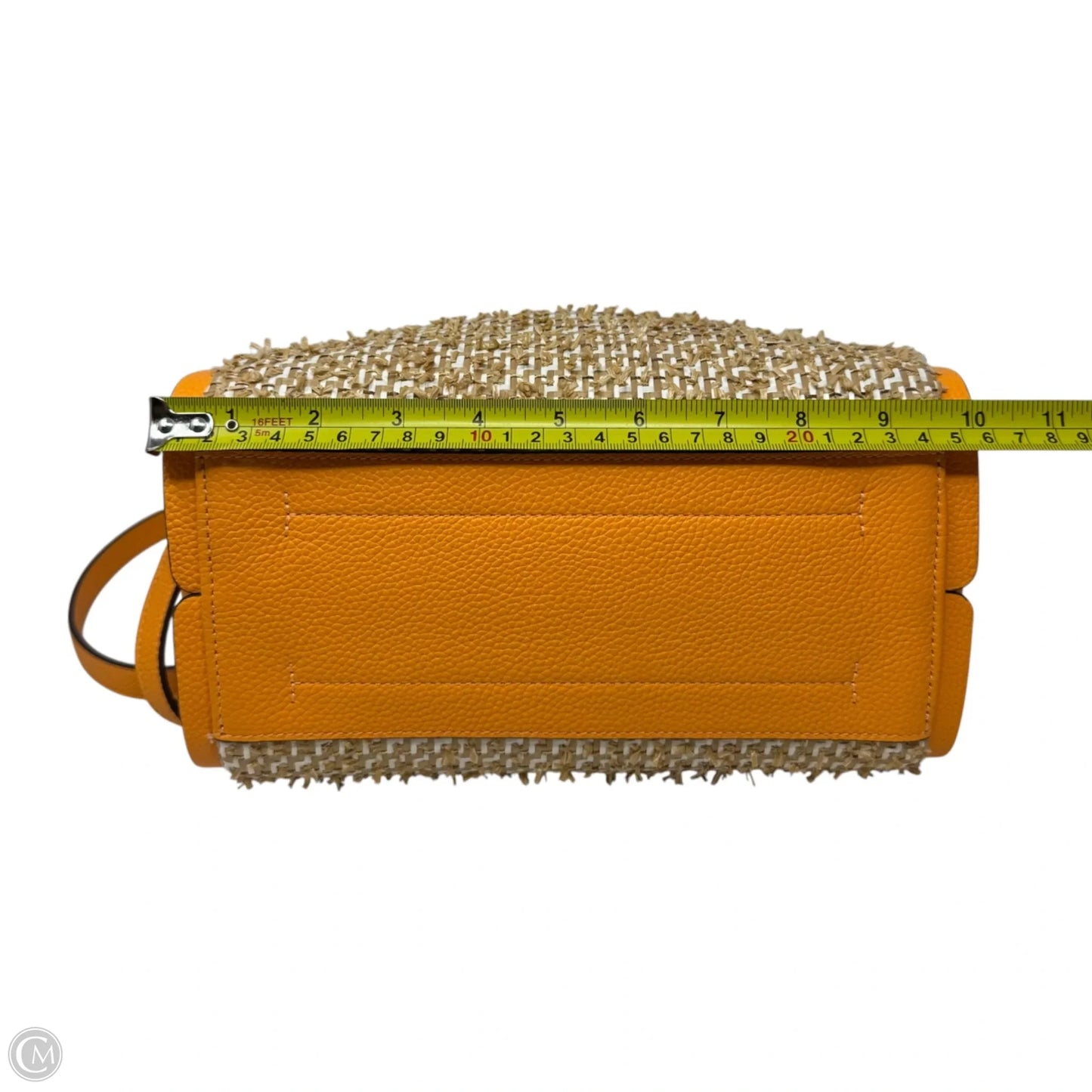 Knott Raffia Handbag Designer By Kate Spade, Size: Medium
