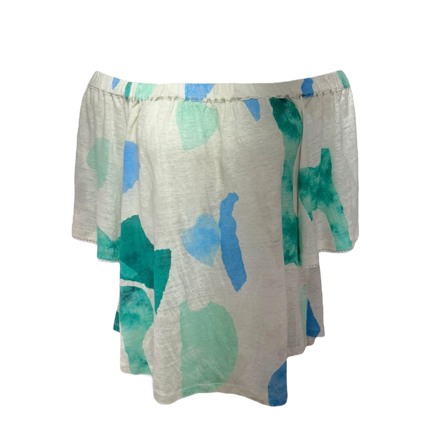 Linen Confetti Off-Shoulder Top By Chicos Size: L