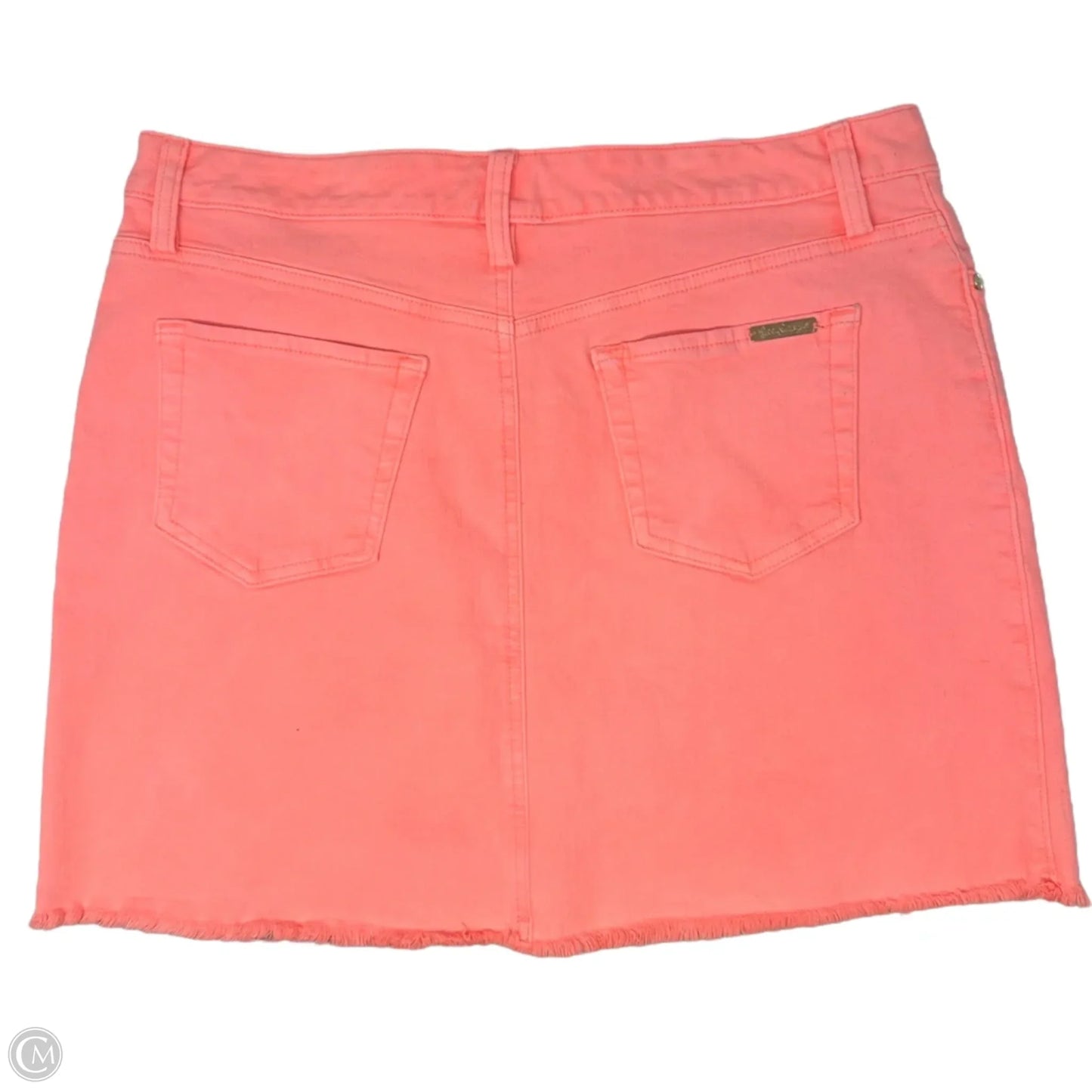 Skirt Designer By Lilly Pulitzer In Orange, Size: 12