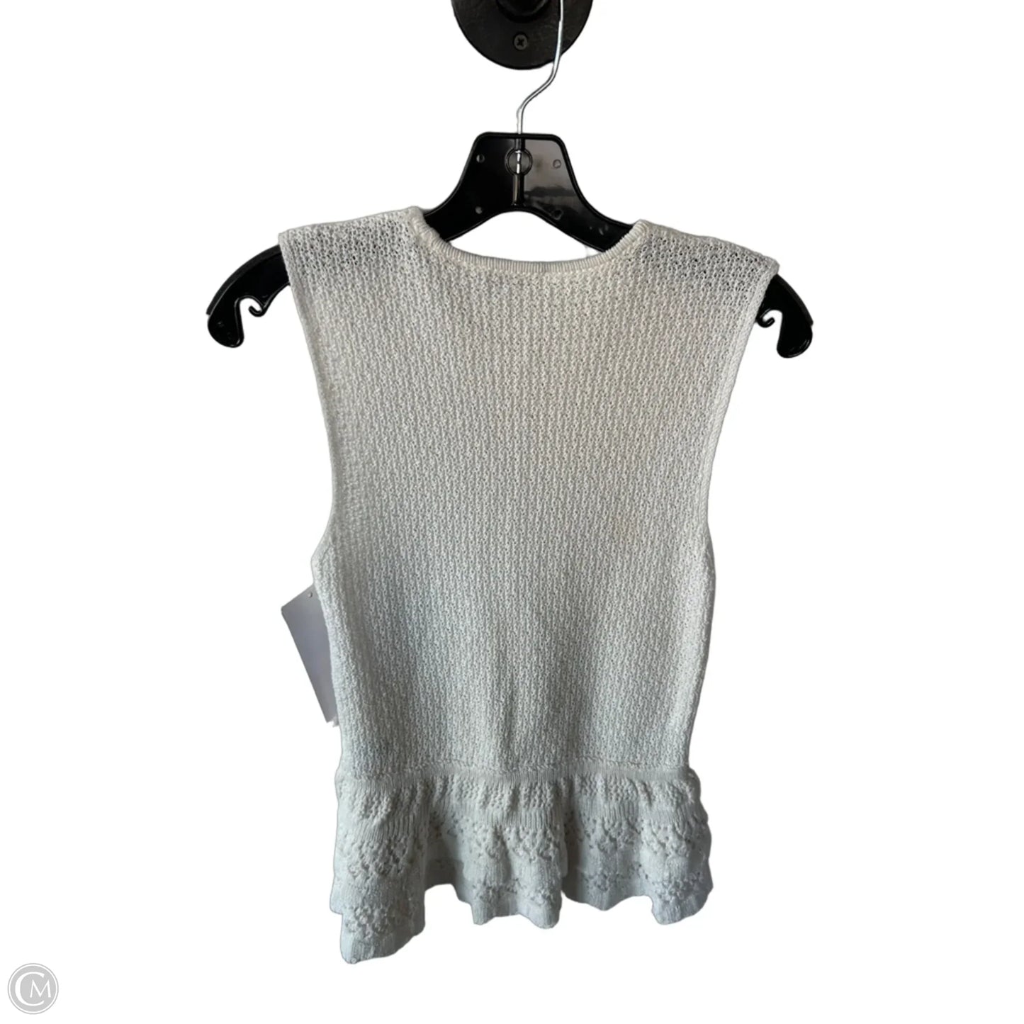 Vest Sweater By Zara In Cream, Size: S
