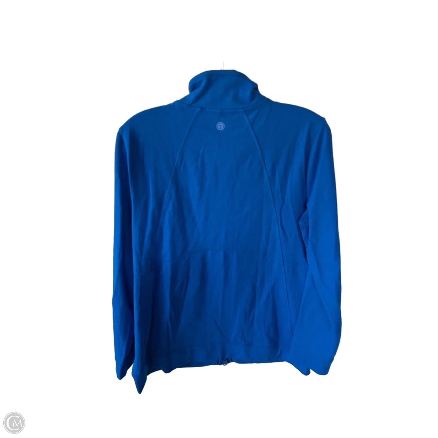 Sweatshirt Collar By Talbots In Blue, Size: M