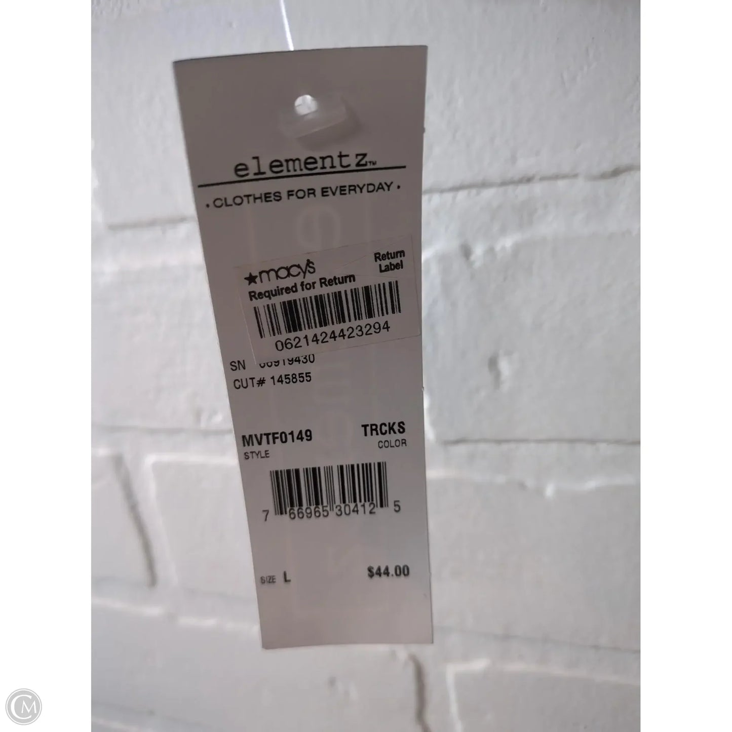 Cardigan By Elementz In Black & Red, Size: L