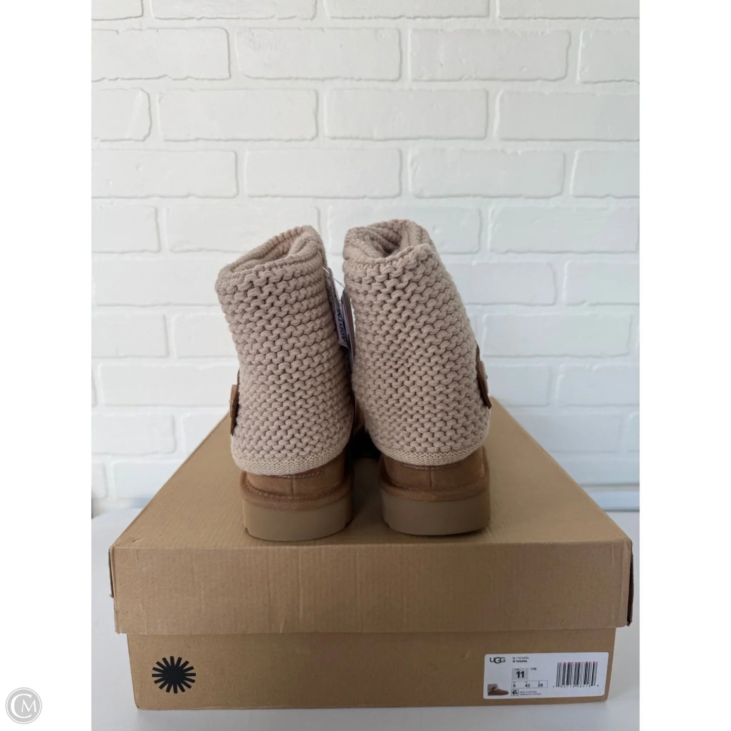 Boots Designer By Ugg In Tan, Size: 11