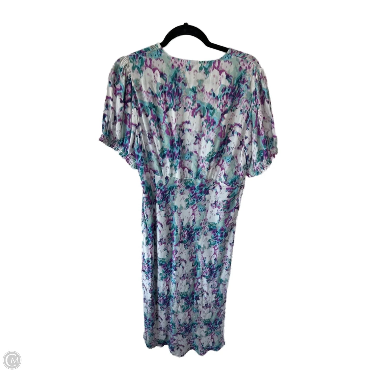 Dress Casual Maxi By A New Day In Purple & White, Size: Xl