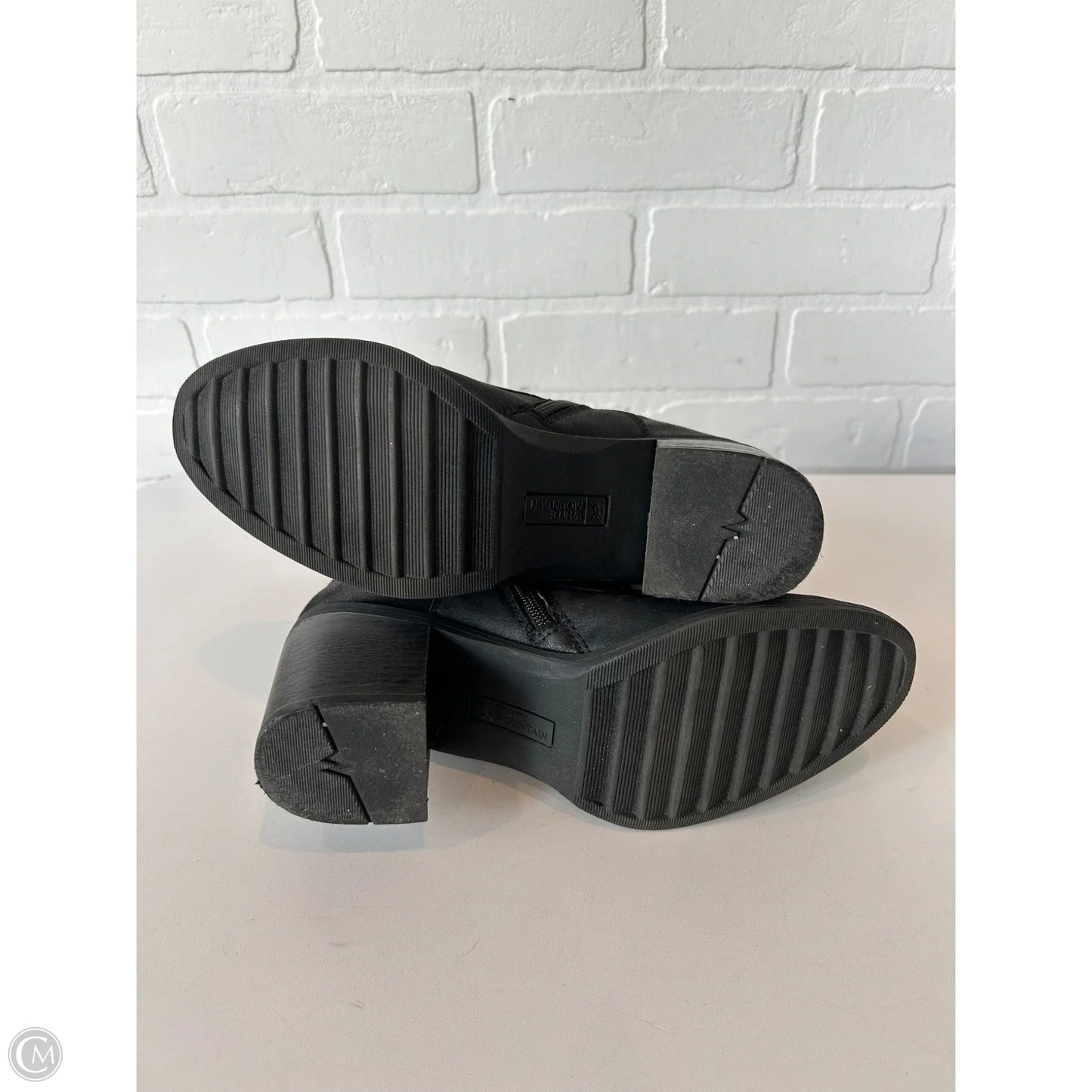 Boots Ankle Heels By White Mountain In Black, Size: 9