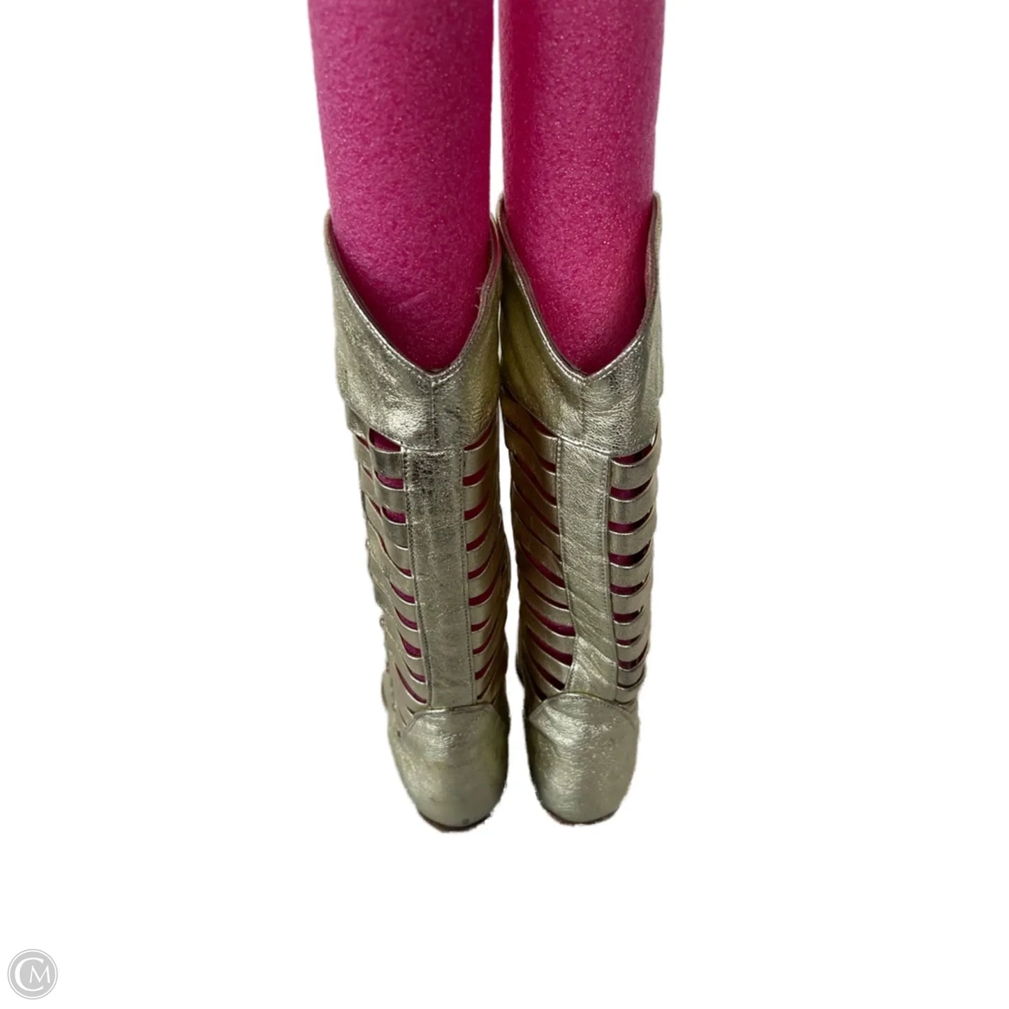 Boots Western By Clothes Mentor In Gold, Size: 6