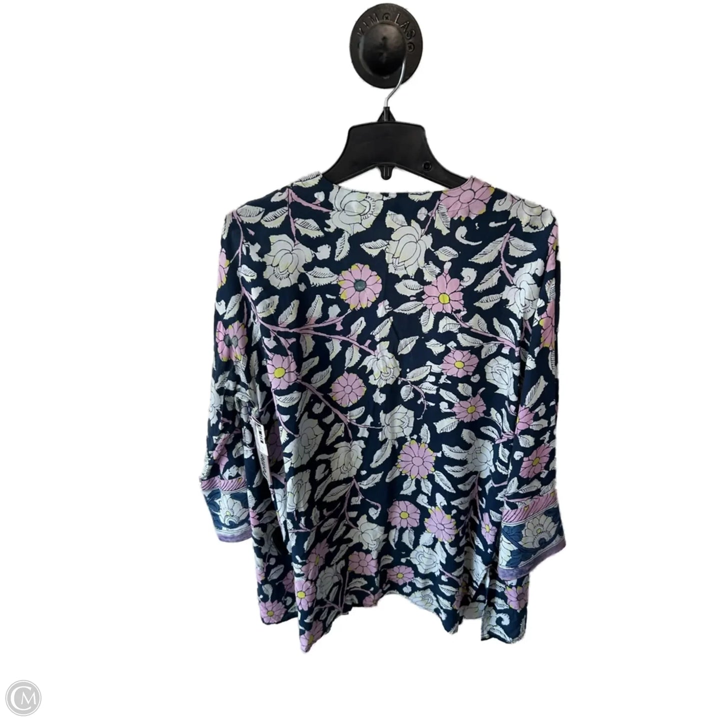 Kimono By Soft Surroundings In Blue & Purple, Size: Lp