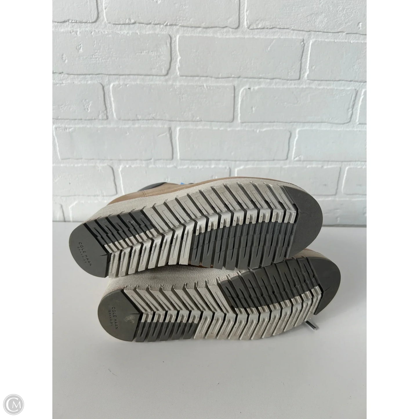 Boots Ankle Heels By Cole-haan In Tan, Size: 8.5