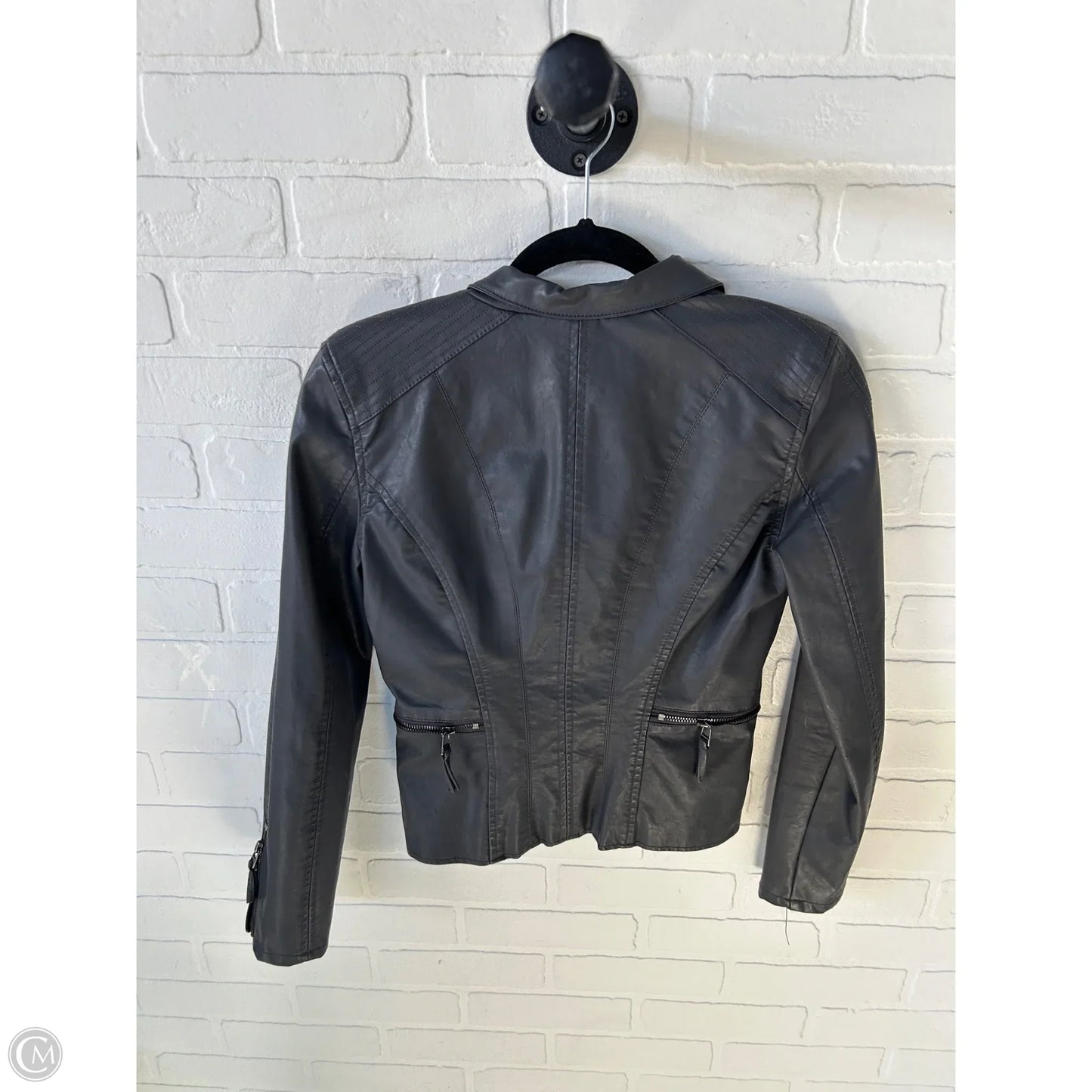 Jacket Moto By Blanknyc In Grey, Size: Xs