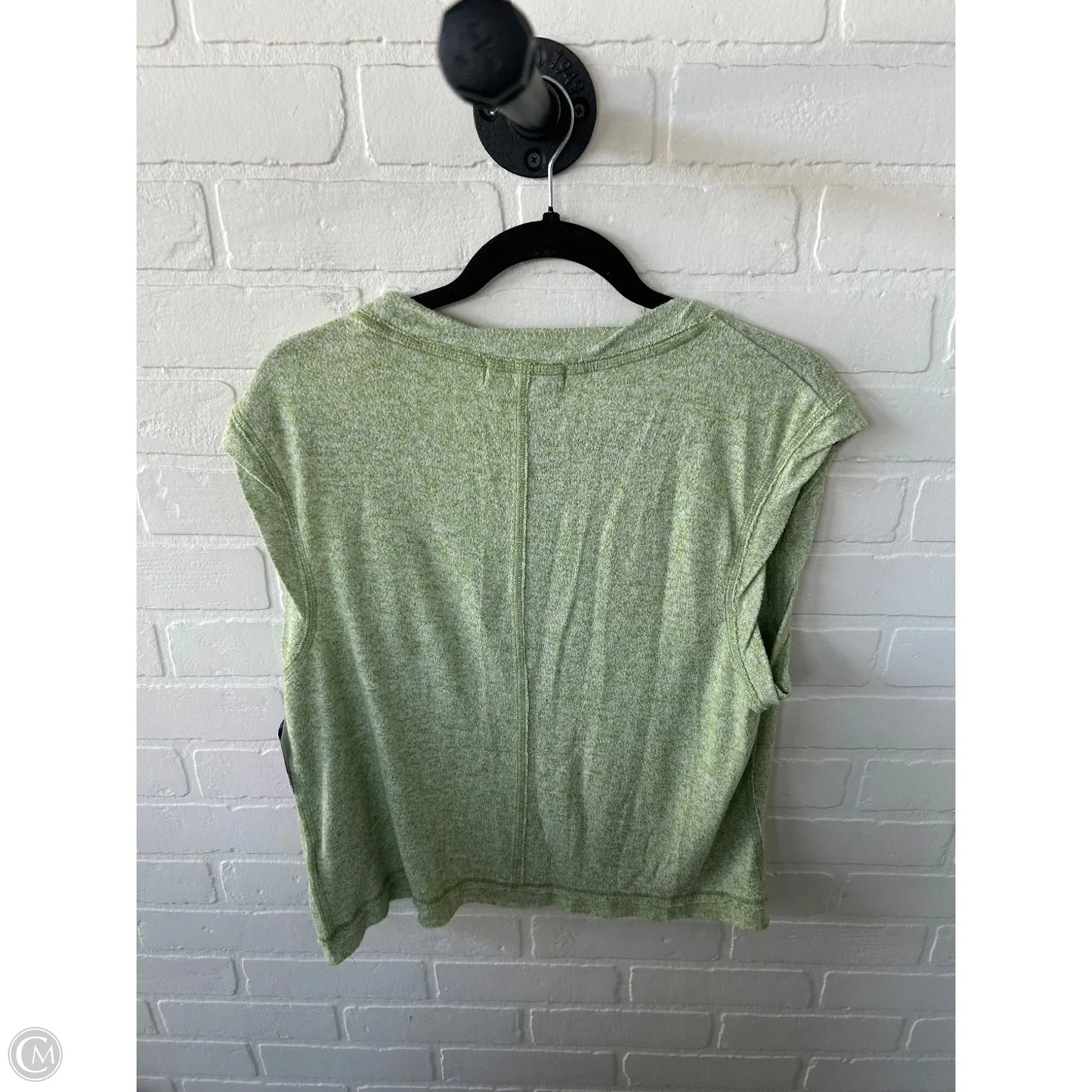 Top Sleeveless By We The Free In Green & White, Size: Xs