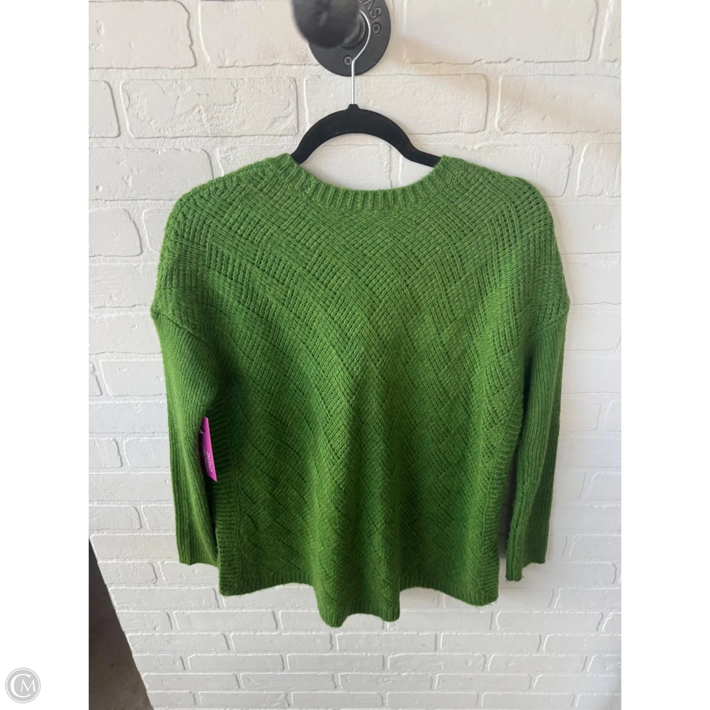 Sweater By Cabi In Green, Size: Xs