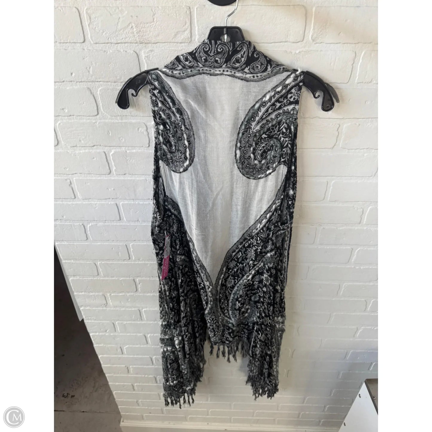 Kimono By Soft Surroundings In Black & Green, Size: Osfm