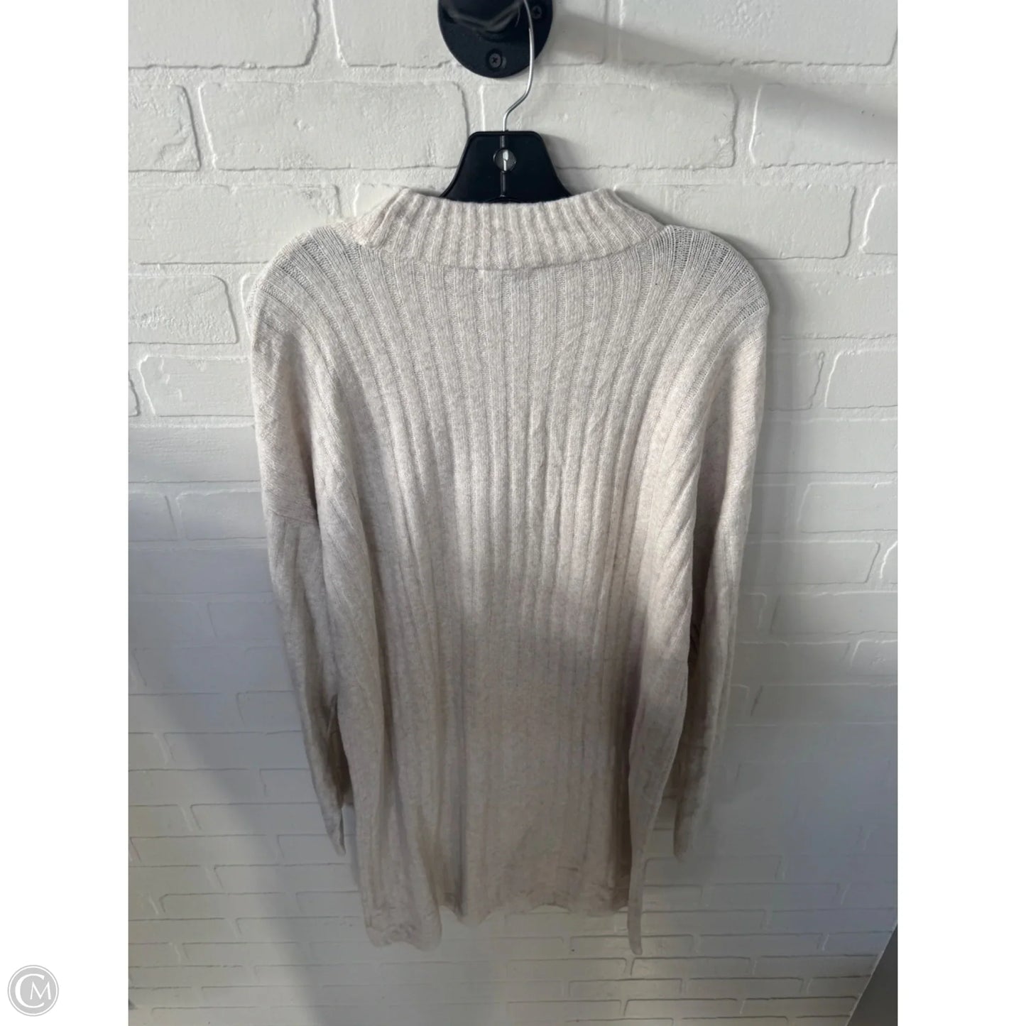 Dress Sweater By Hilary Radley In Cream, Size: Xl