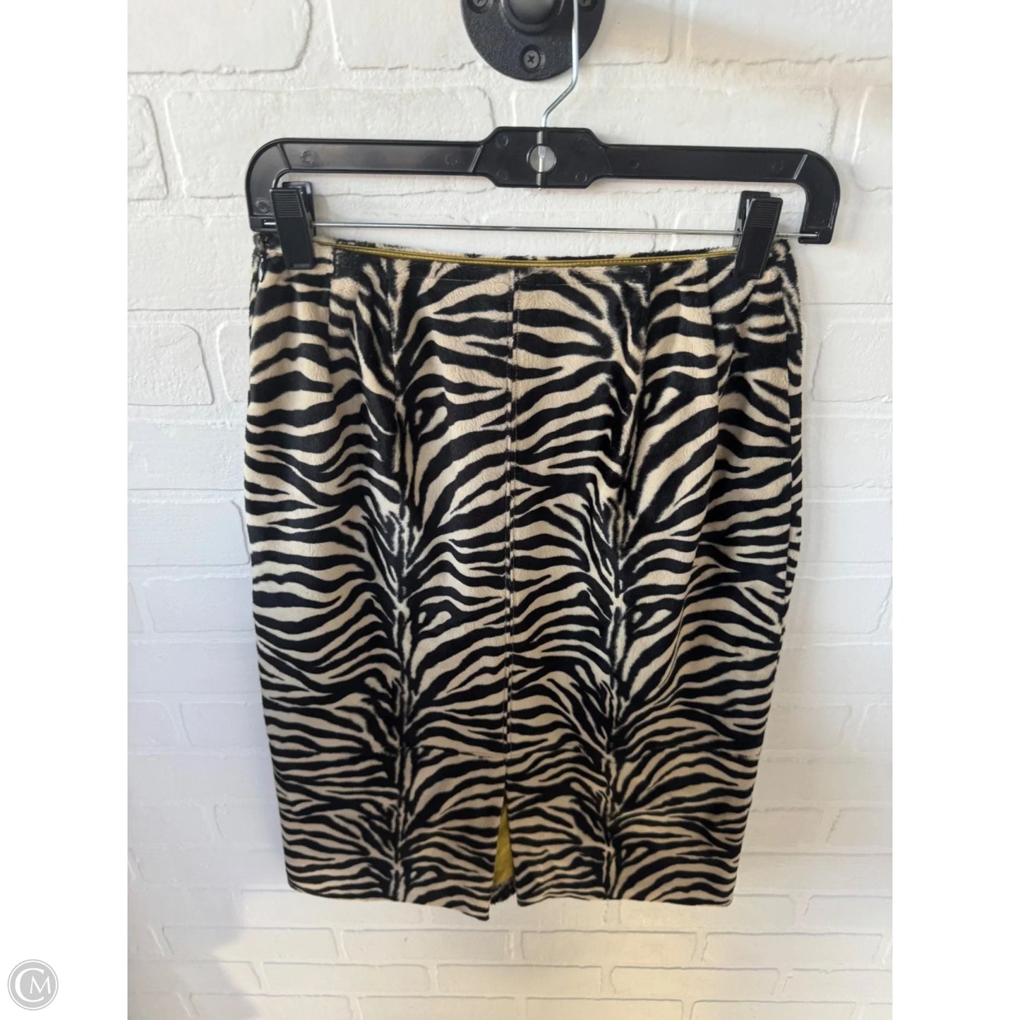 Skirt Midi By Karen Kane In Black & Brown, Size: 2