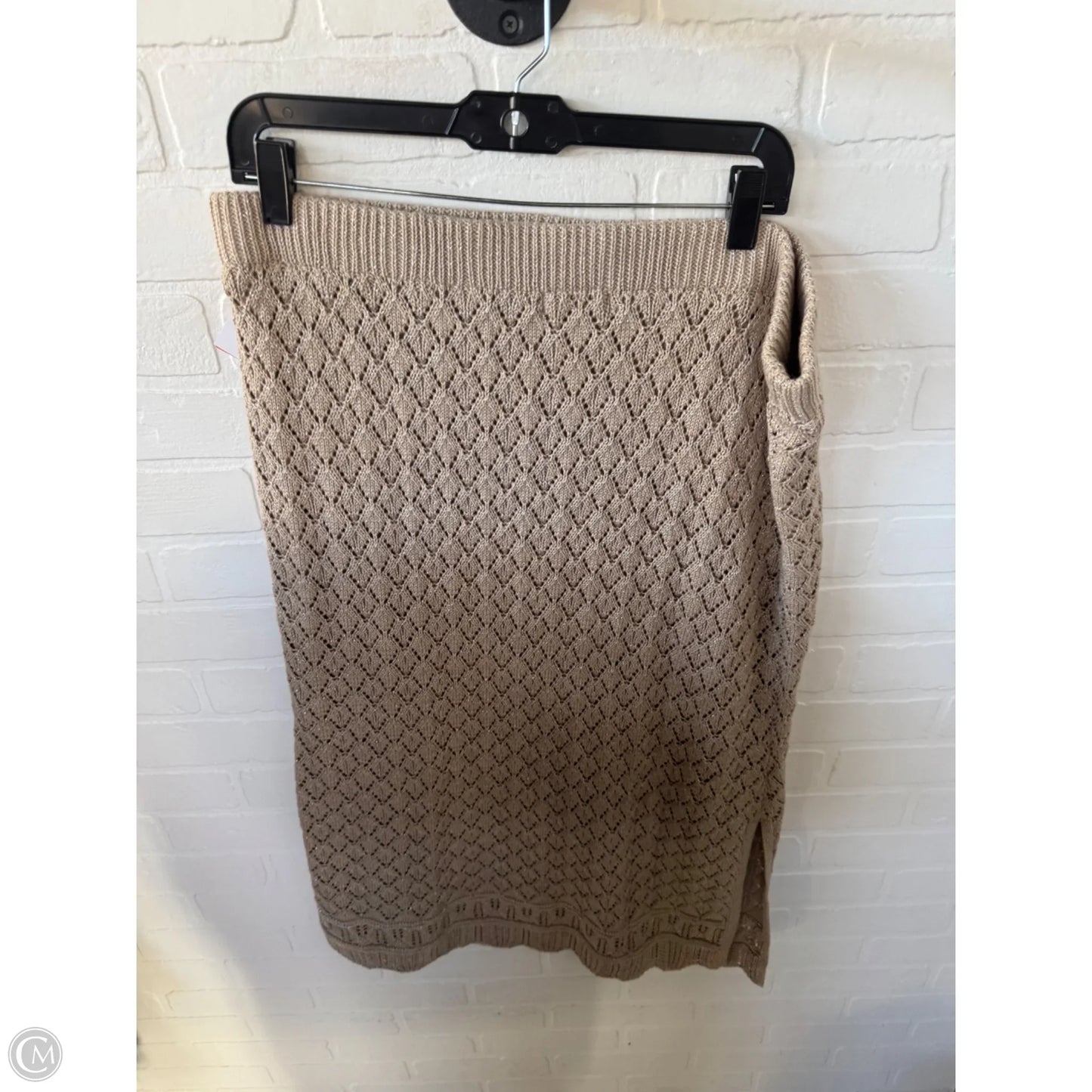 Skirt Midi By Lc Lauren Conrad In Tan, Size: 18
