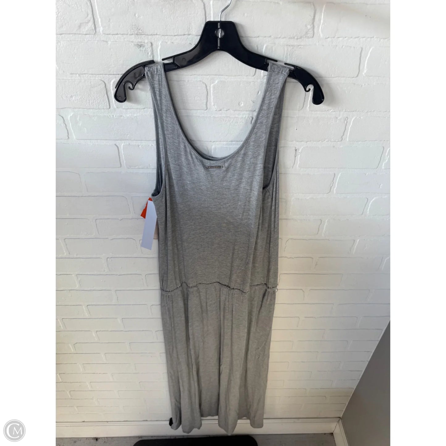 Dress Casual Maxi By Michael By Michael Kors In Grey, Size: L