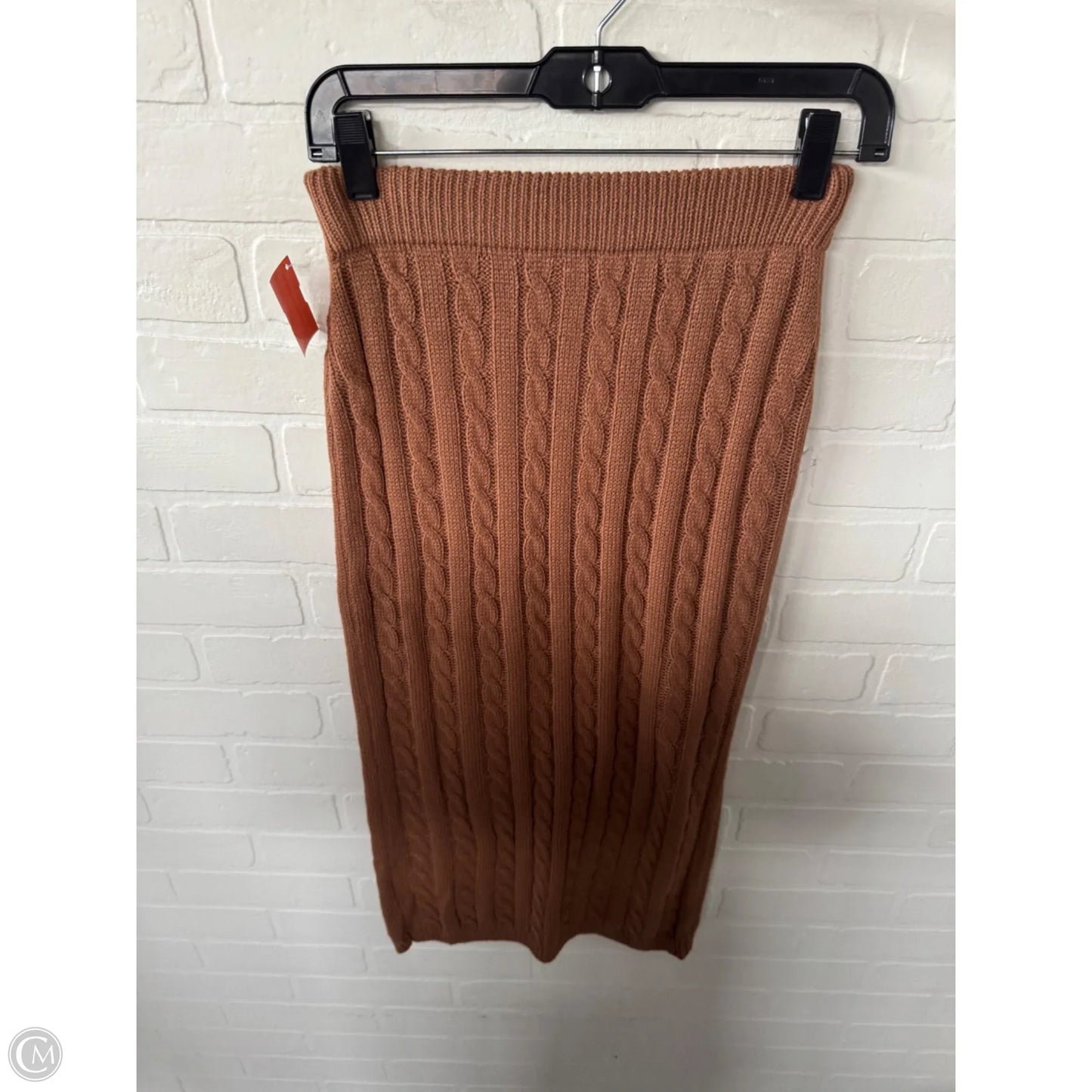 Skirt Midi By Shein In Brown, Size: 4