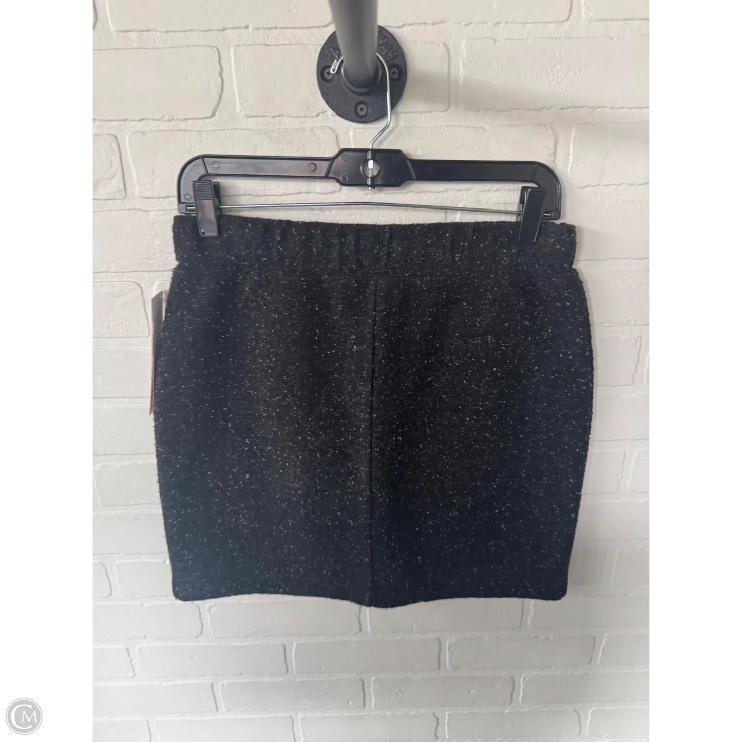 Skirt Mini & Short By Loft In Black & White, Size: 0p