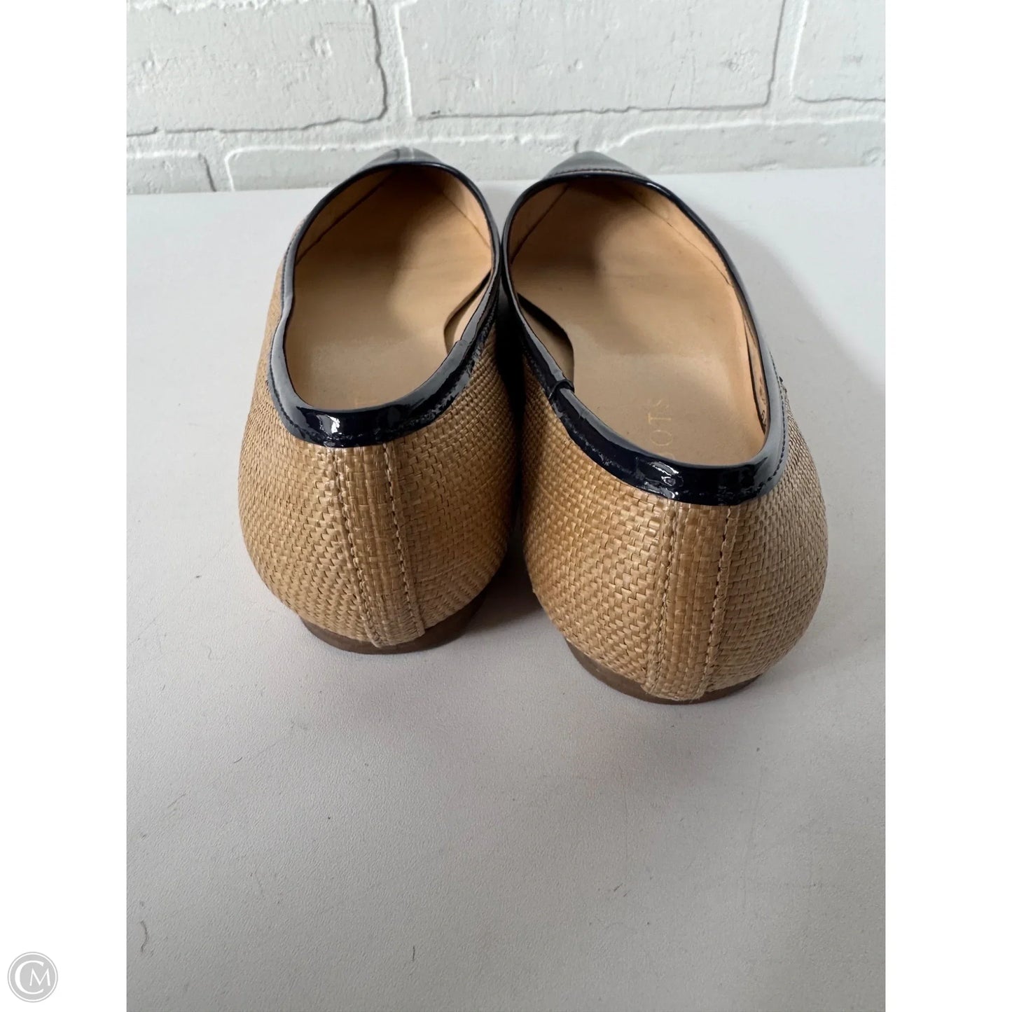 Shoes Flats By Talbots In Blue & Tan, Size: 6